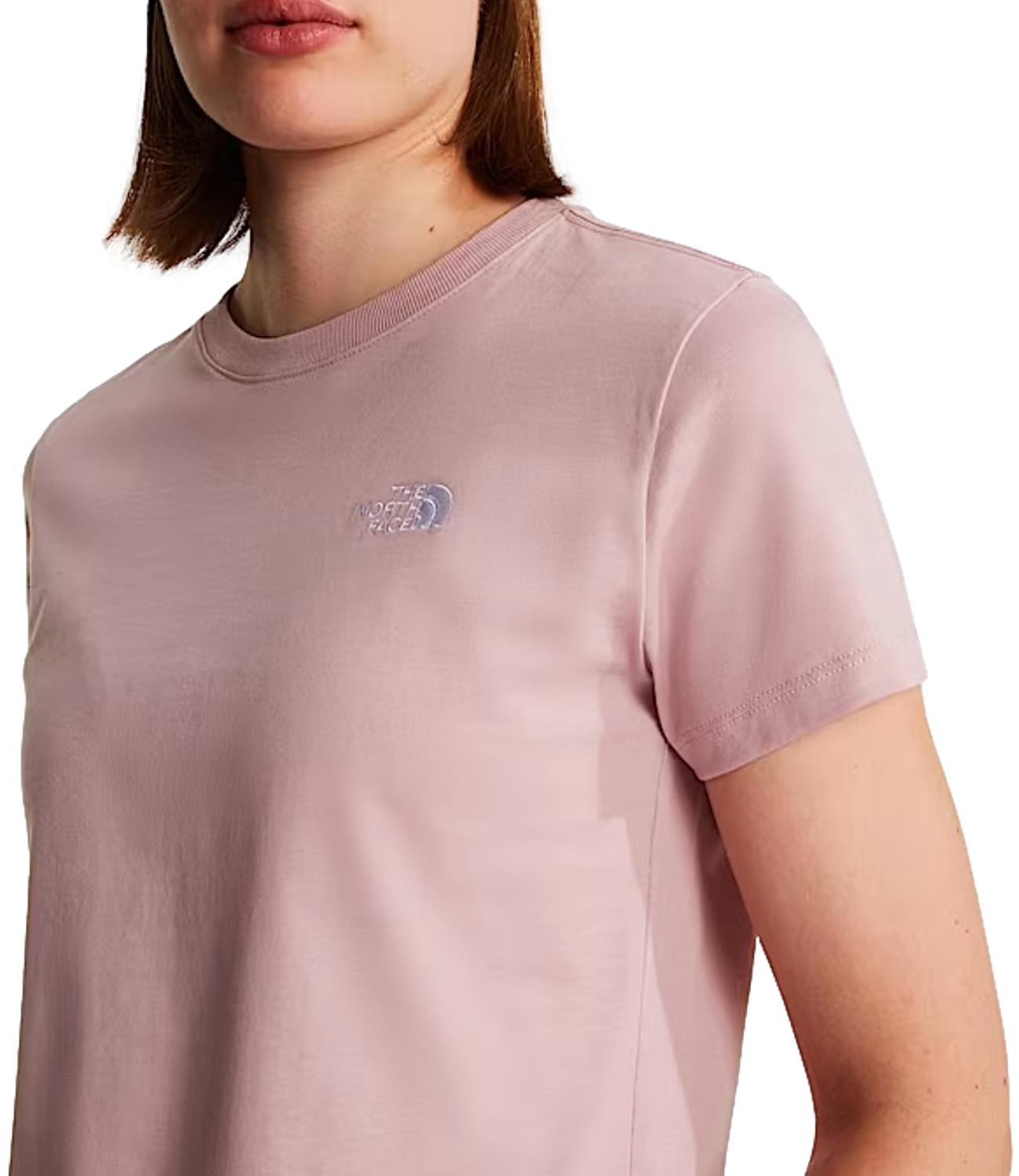 The North Face T-Shirt da Donna - Metal Pink - Nf0a8fx70so