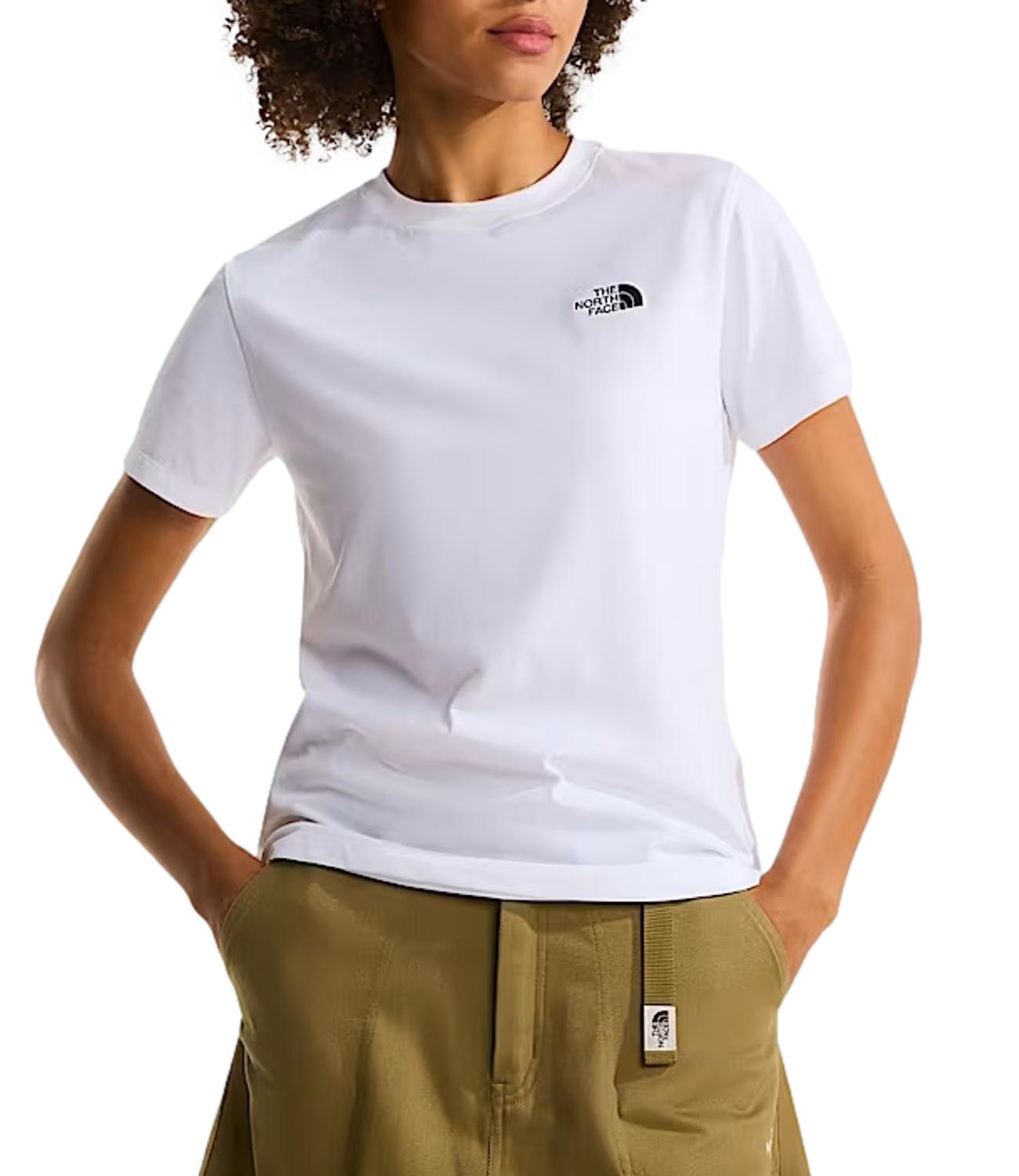 The North Face T-Shirt da Donna - Tnf White - Nf0a8fx7fn4