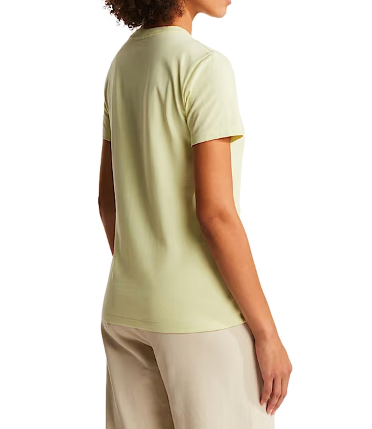 The North Face T-Shirt da Donna - Lemon Mist - Nf0a8fx7g60
