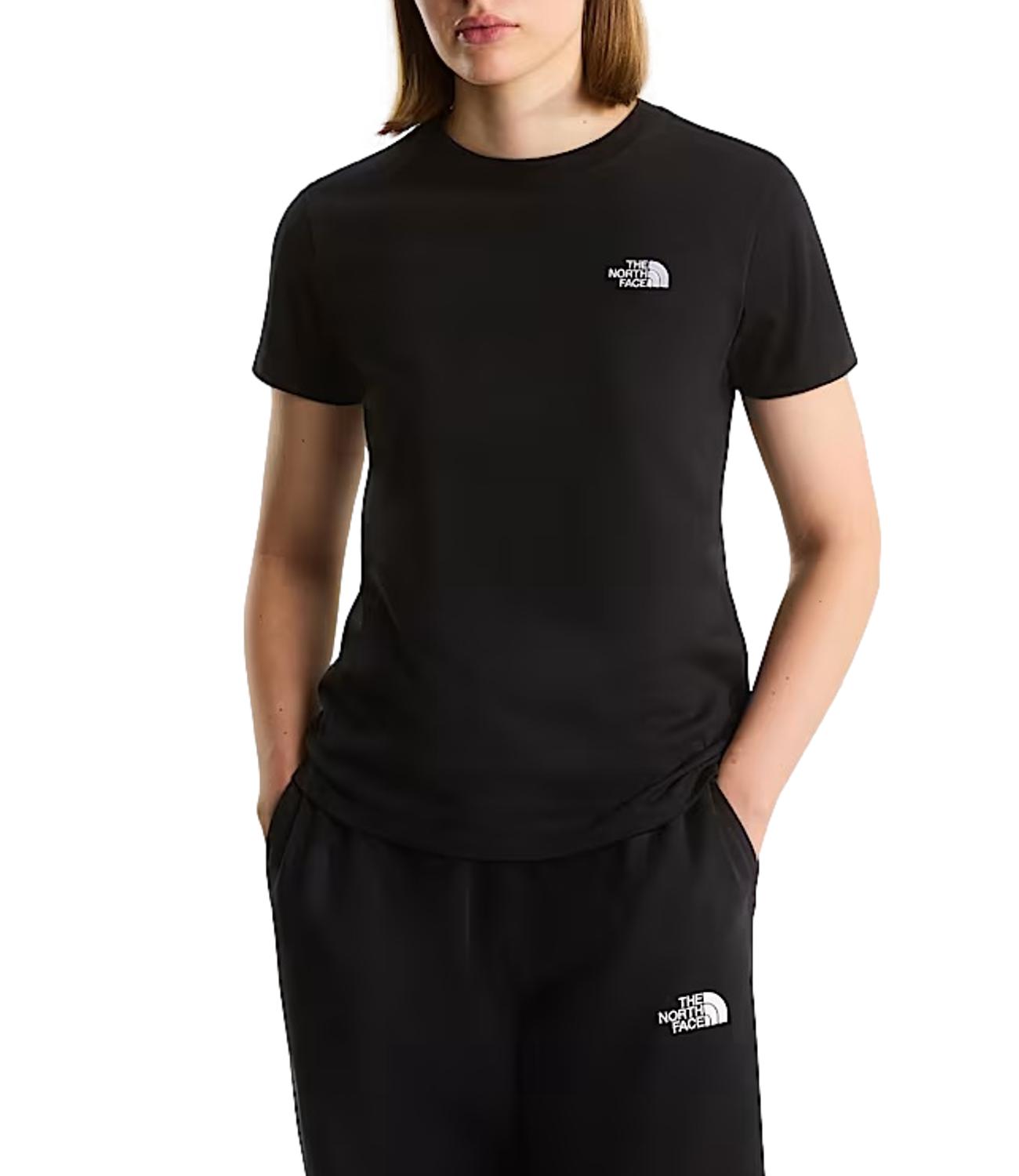 The North Face T-Shirt da Donna - Tnf Black - Nf0a8fx7jk3