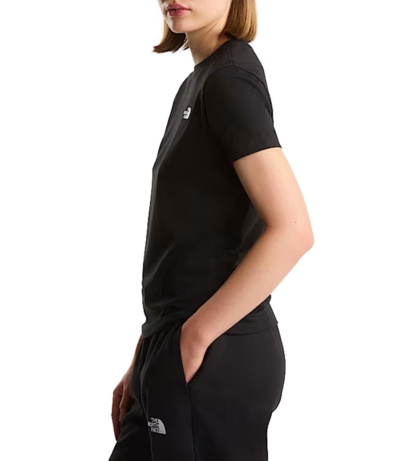 The North Face T-Shirt da Donna - Tnf Black - Nf0a8fx7jk3