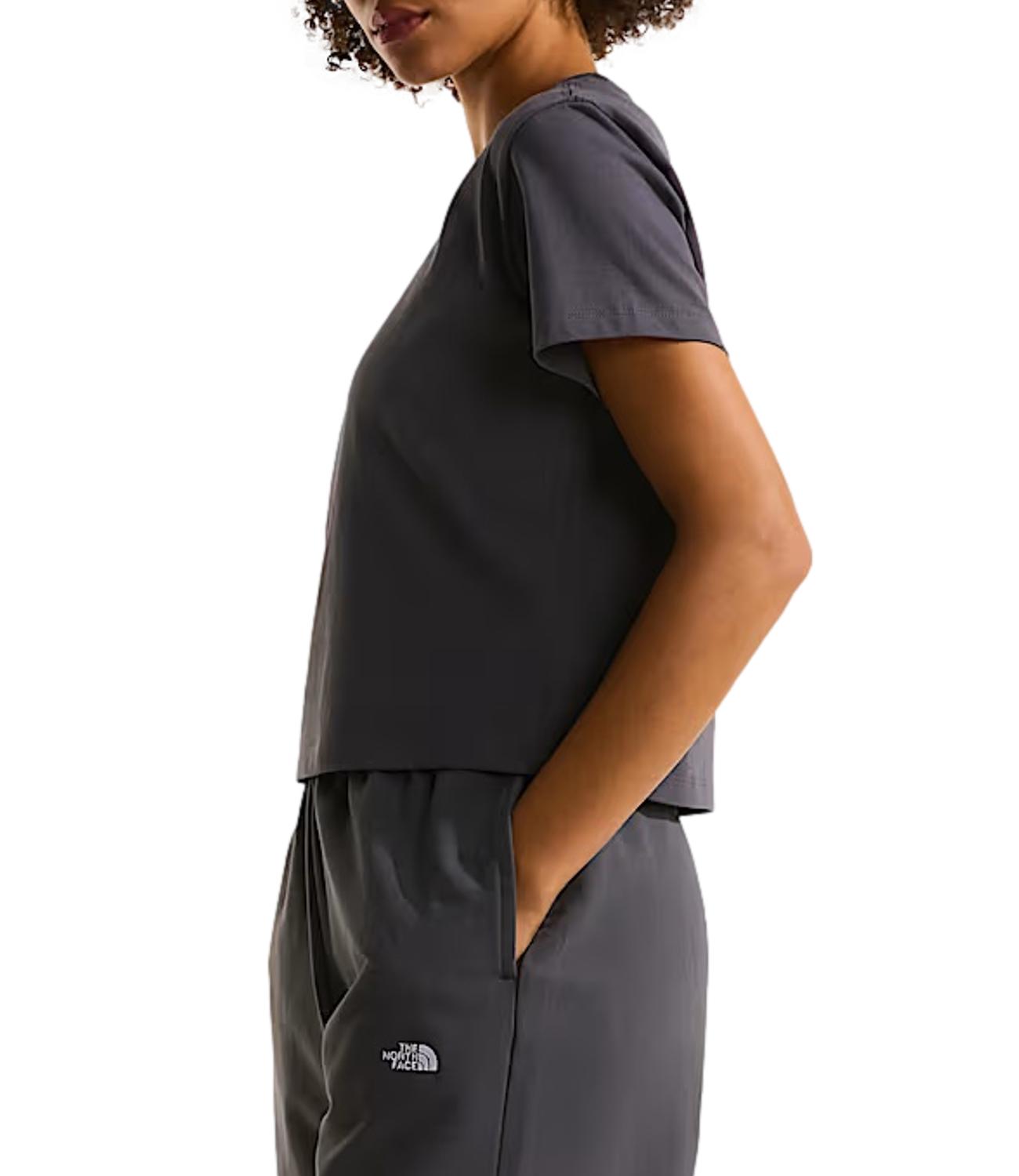 The North Face T-Shirt da Donna - Anthracite Grey - Nf0a8gr1rhi