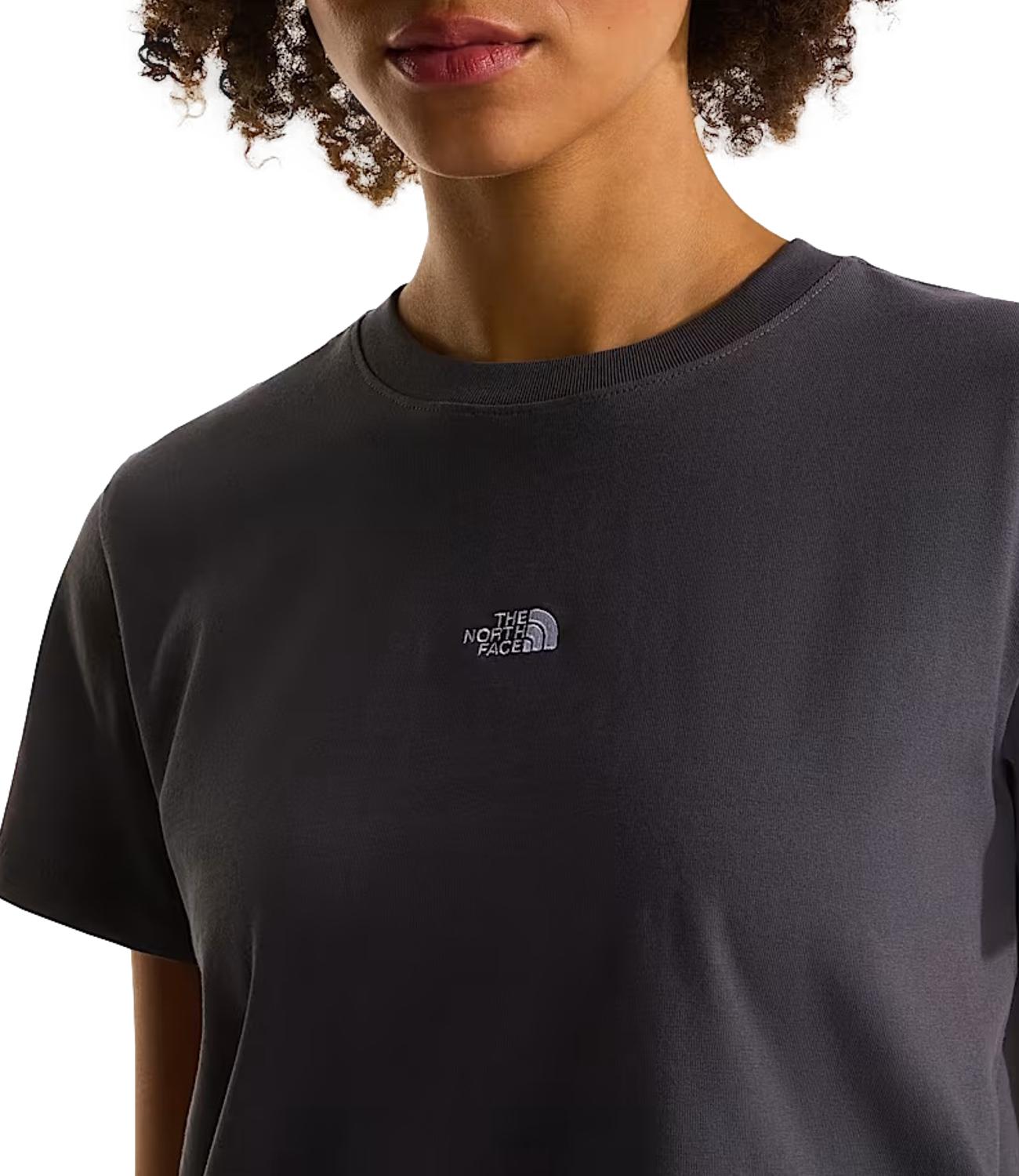 The North Face T-Shirt da Donna - Anthracite Grey - Nf0a8gr1rhi