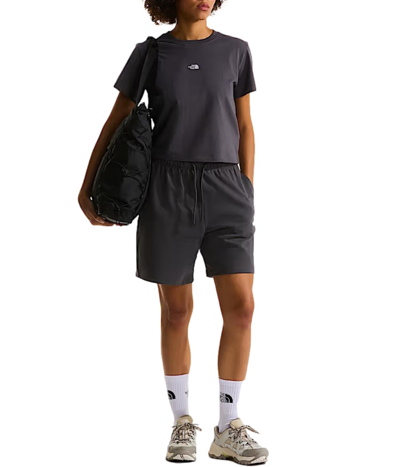 The North Face T-Shirt da Donna - Anthracite Grey - Nf0a8gr1rhi
