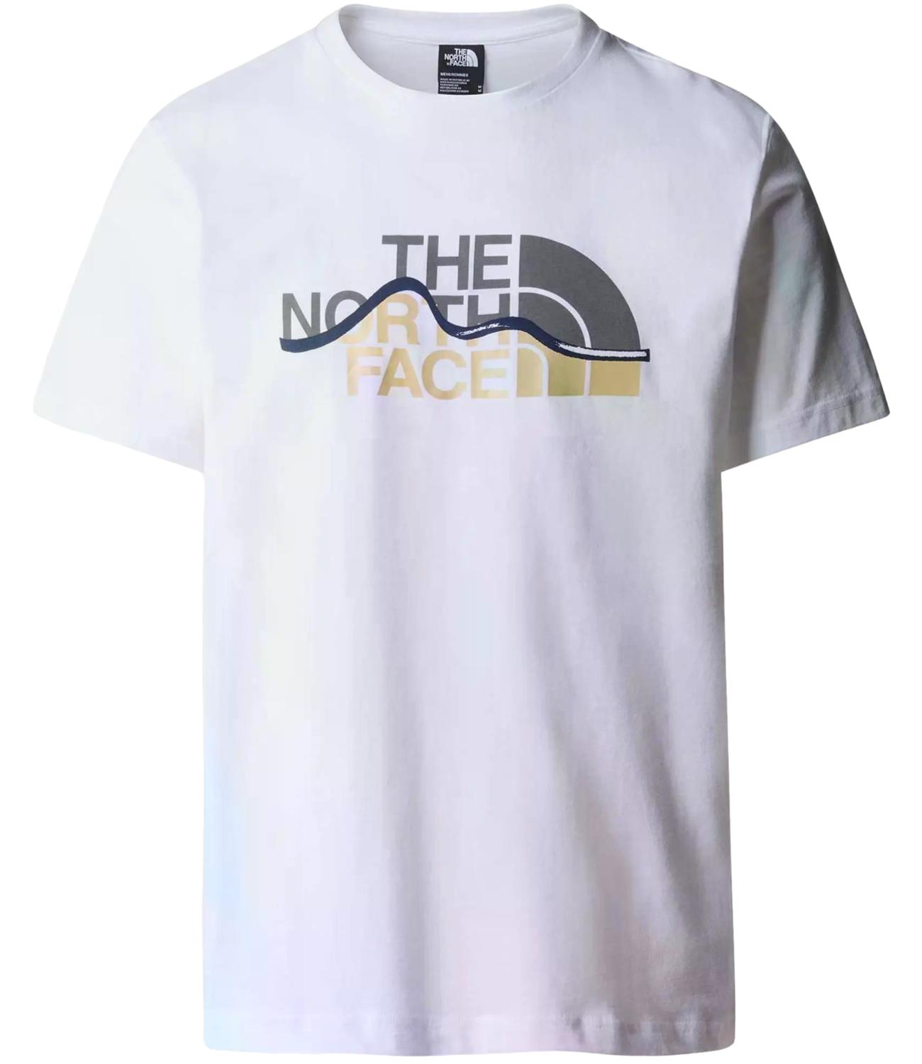 The North Face T-Shirt da Uomo - Tnf White - Nf0a8gux