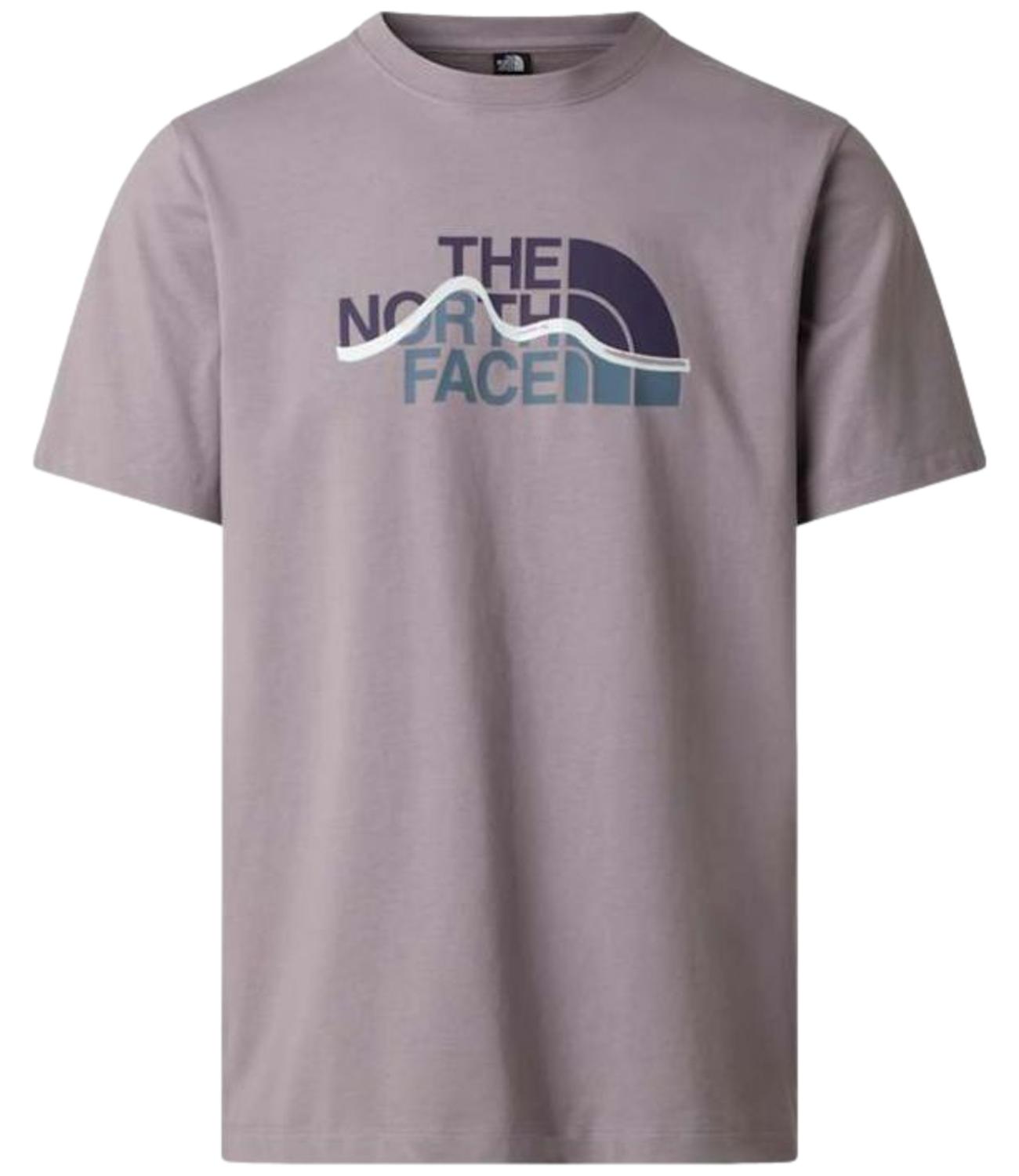 The North Face T-Shirt da Uomo - Transcendent Grey - Nf0a8gux