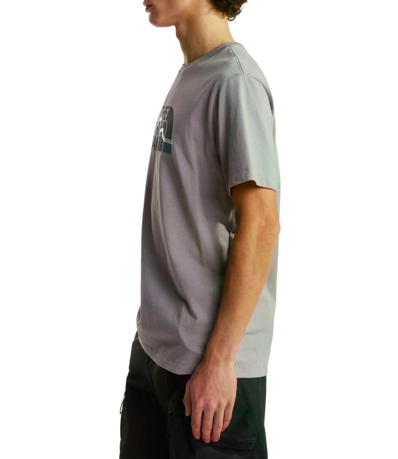 The North Face T-Shirt da Uomo - Transcendent Grey - Nf0a8gux