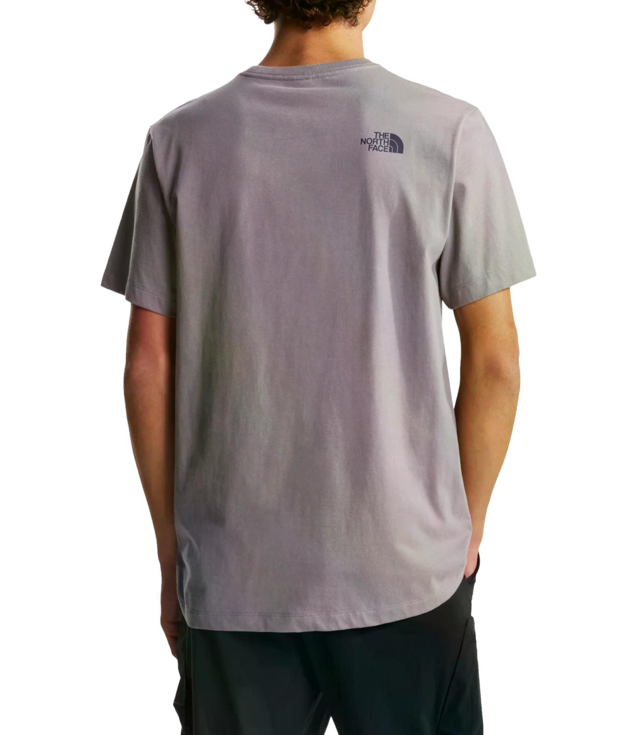 The North Face T-Shirt da Uomo - Transcendent Grey - Nf0a8gux