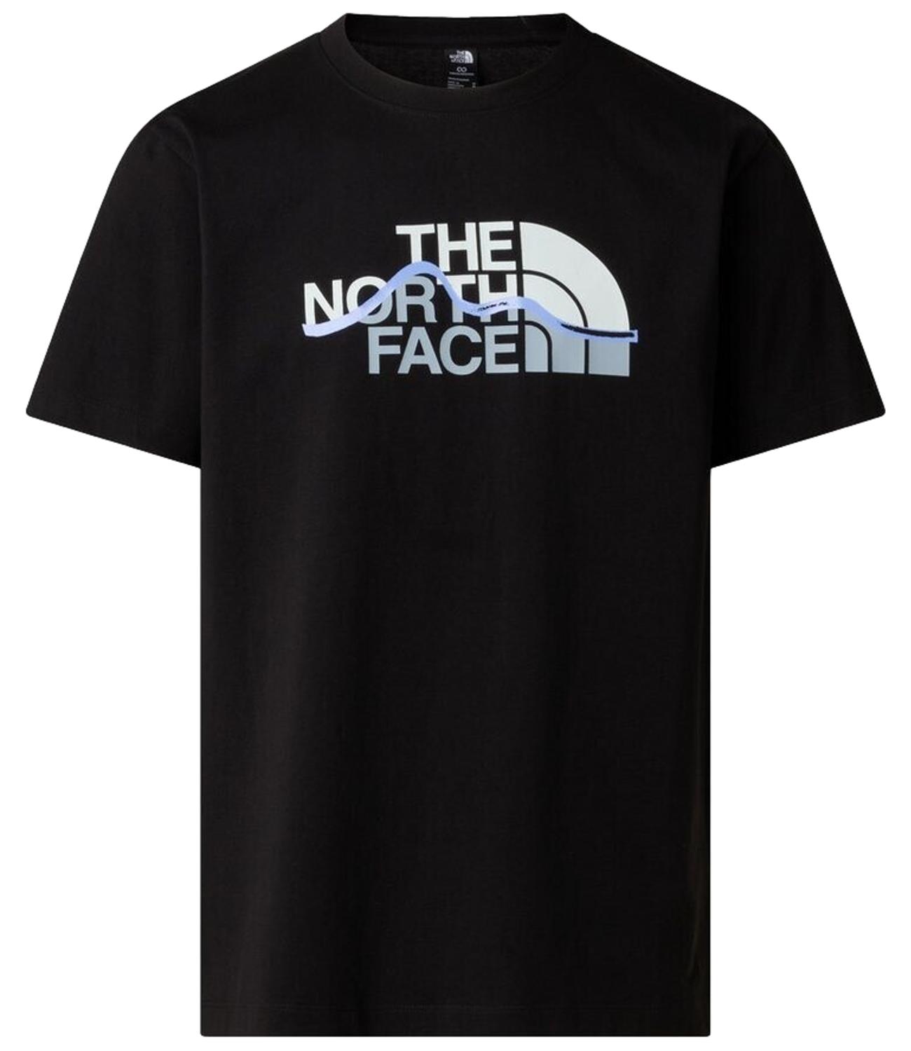 The North Face T-Shirt da Uomo - Tnf Black - Nf0a8gux