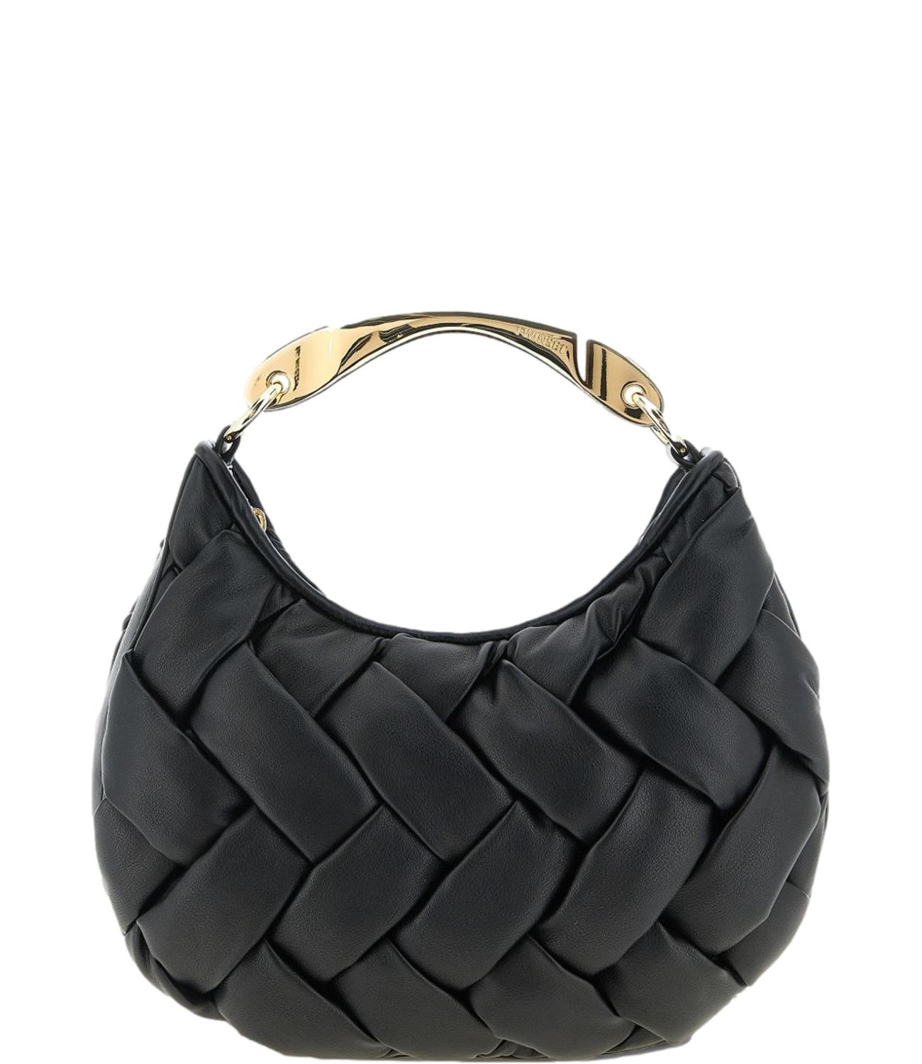 Twinset Borsa Croissant Nero Donna
