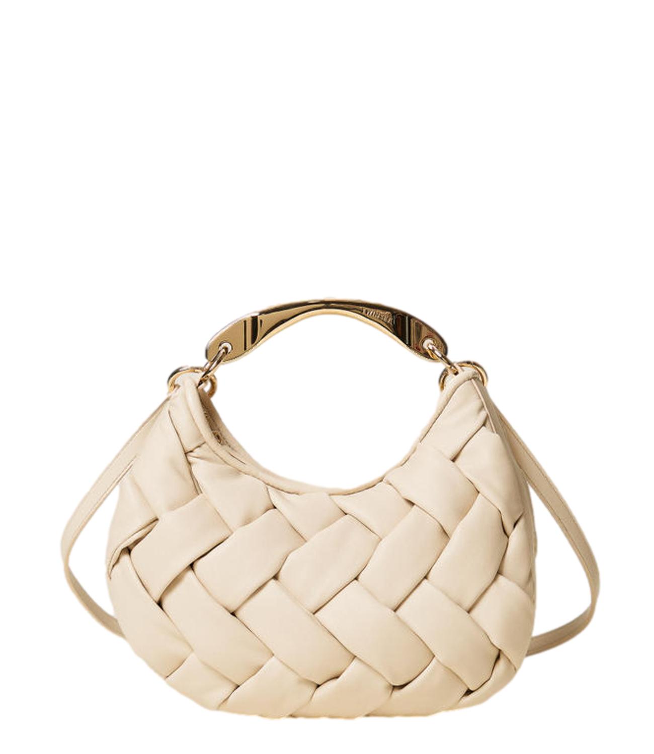 Twinset Borsa Croissant Beige Donna