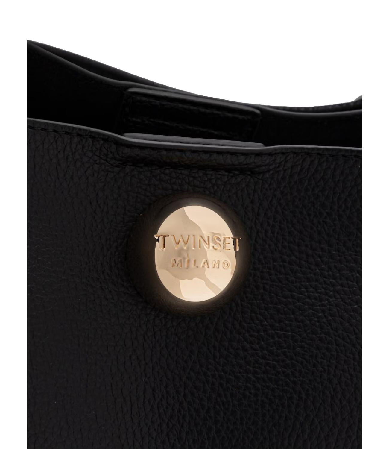 Twinset Borsa Tote Nero Donna