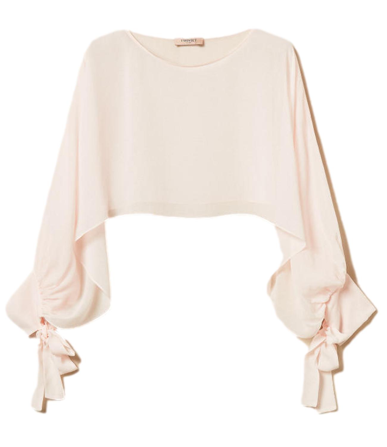 Twinset Coprispalle sabbia rosa donna