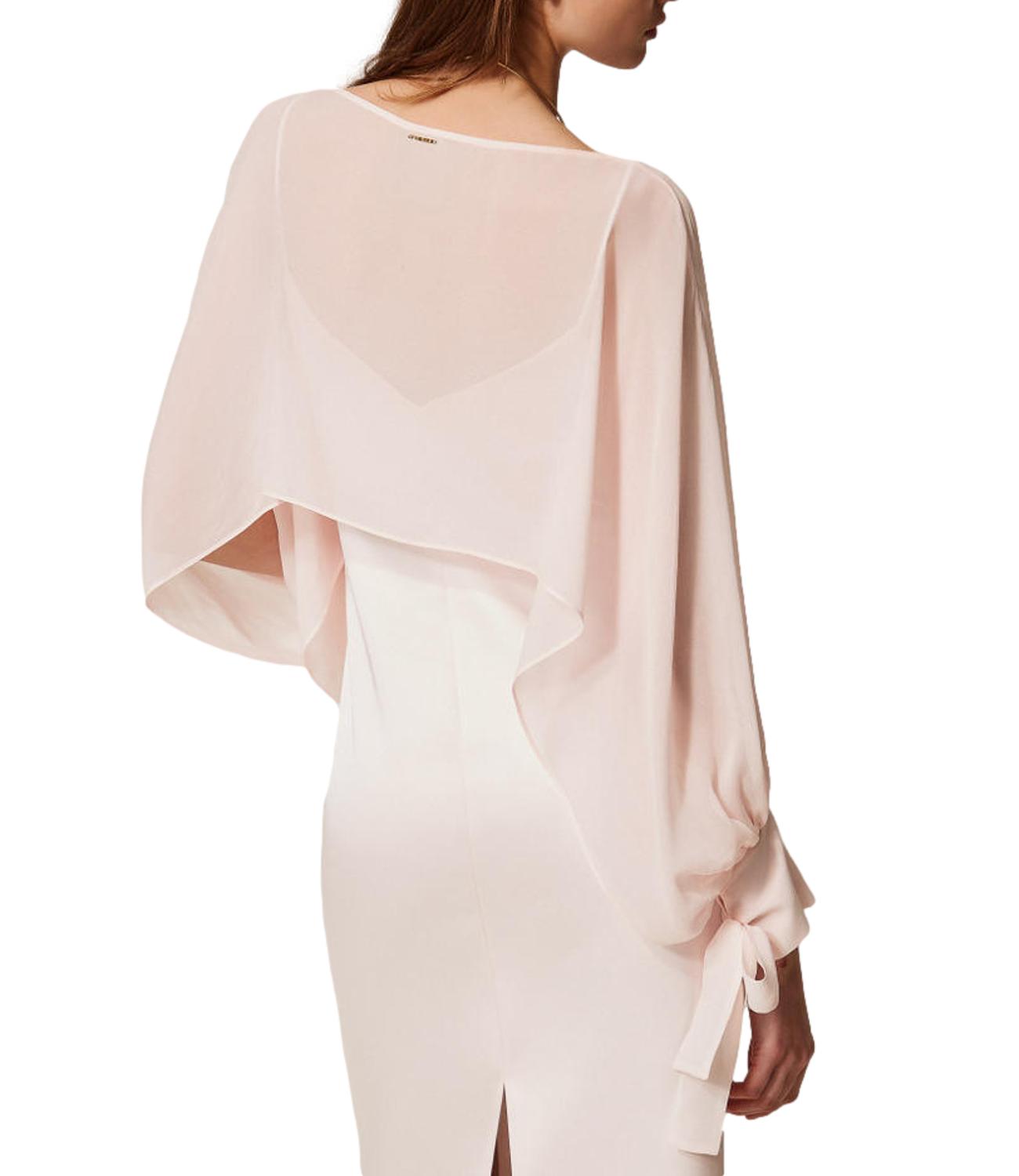 Twinset Coprispalle sabbia rosa donna