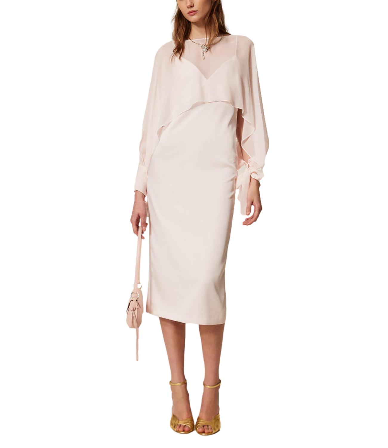 Twinset Coprispalle sabbia rosa donna
