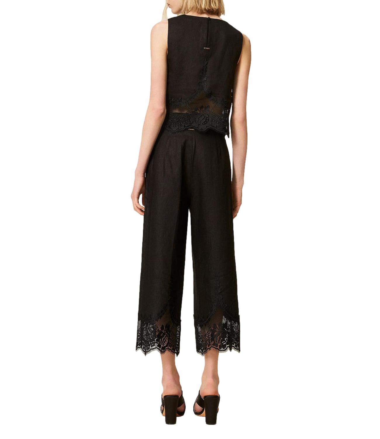 Twinset Pantalone Nero Donna