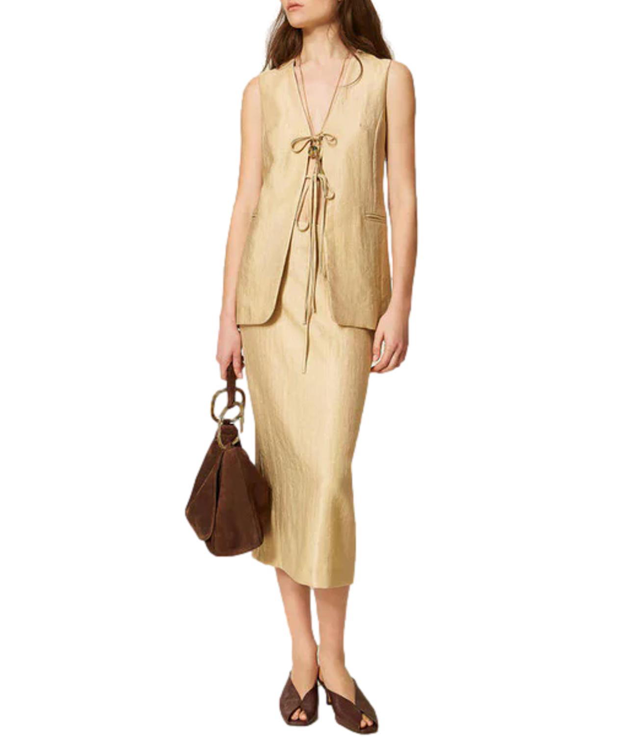 Twin Set Gonna da Donna - Golden Beige - 261tt2534