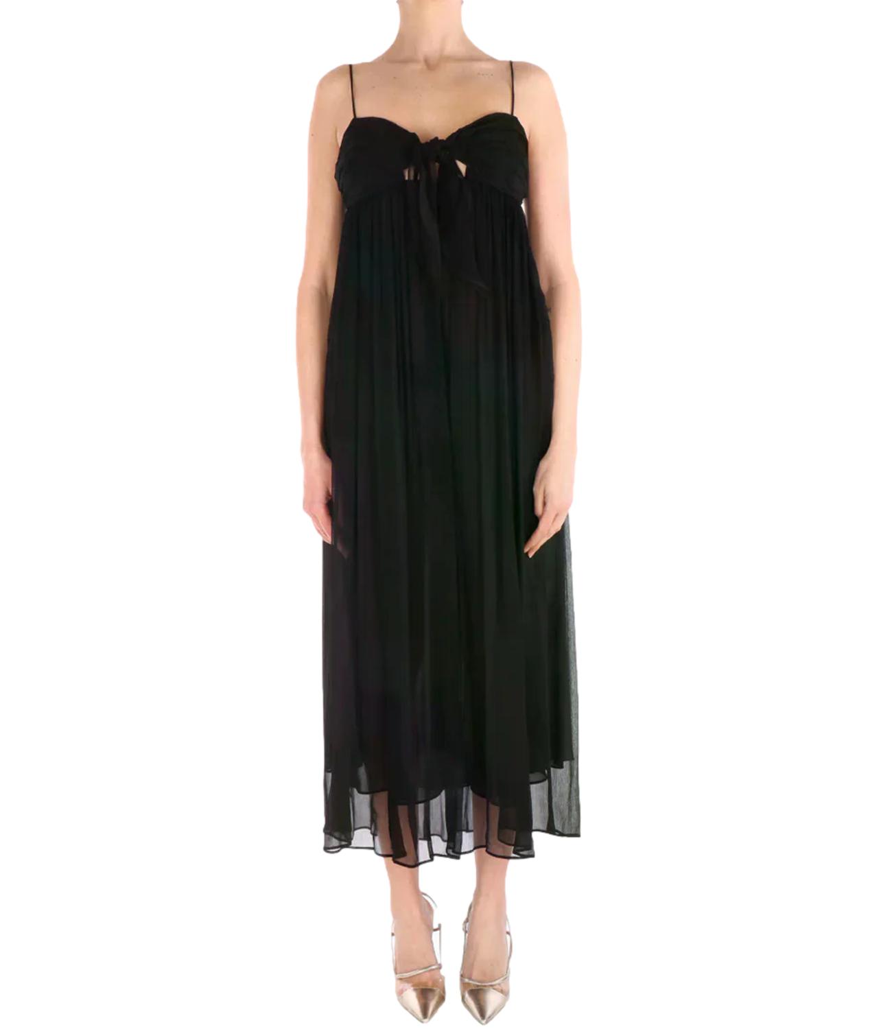 Twin Set Abito da Donna - Nero - 261tt2630