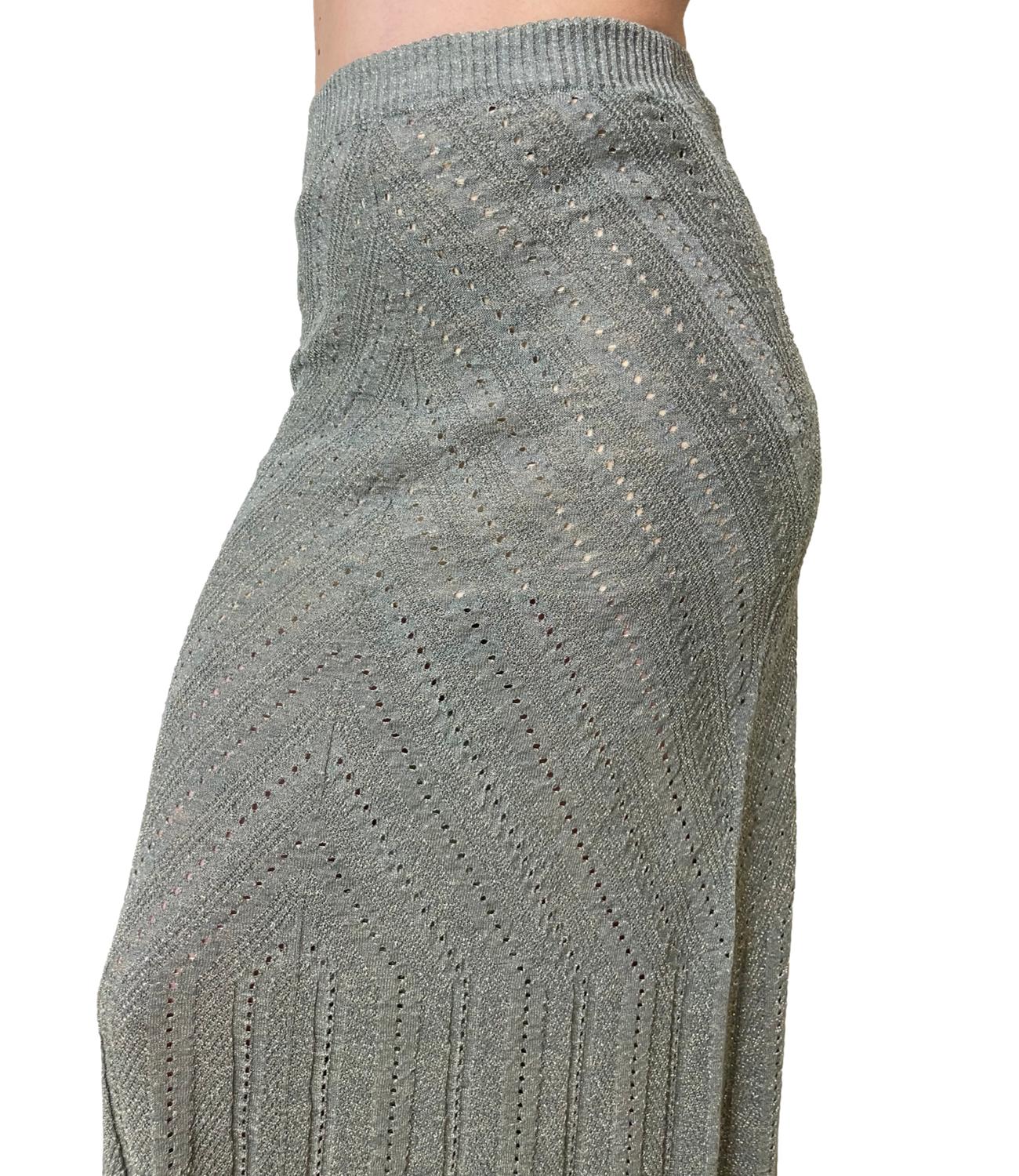 Twinset Gonna Verde Alpino Chiaro Donna