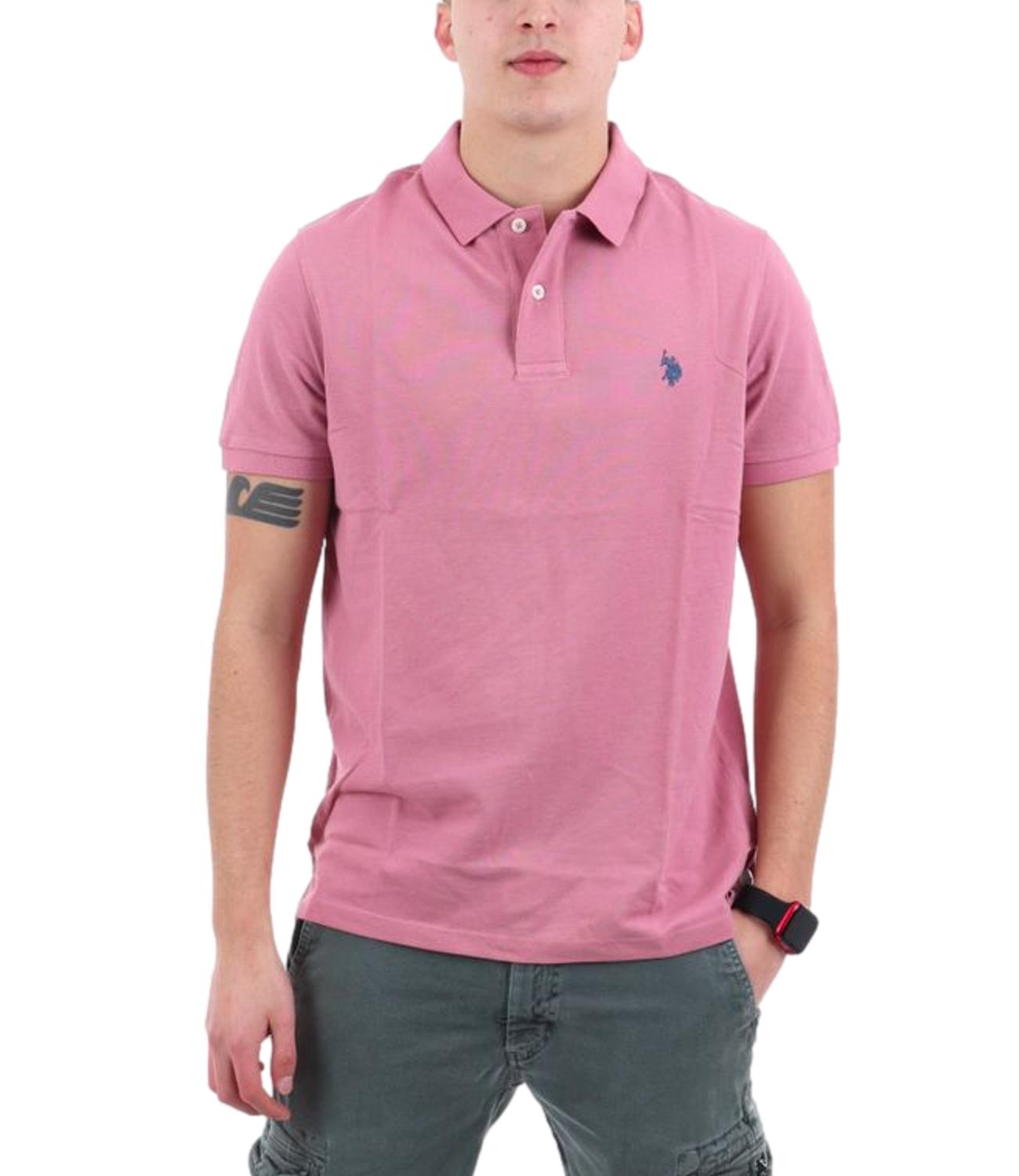 U.s. Polo Assn. Polo da Uomo - Rosa - Us43197036000147