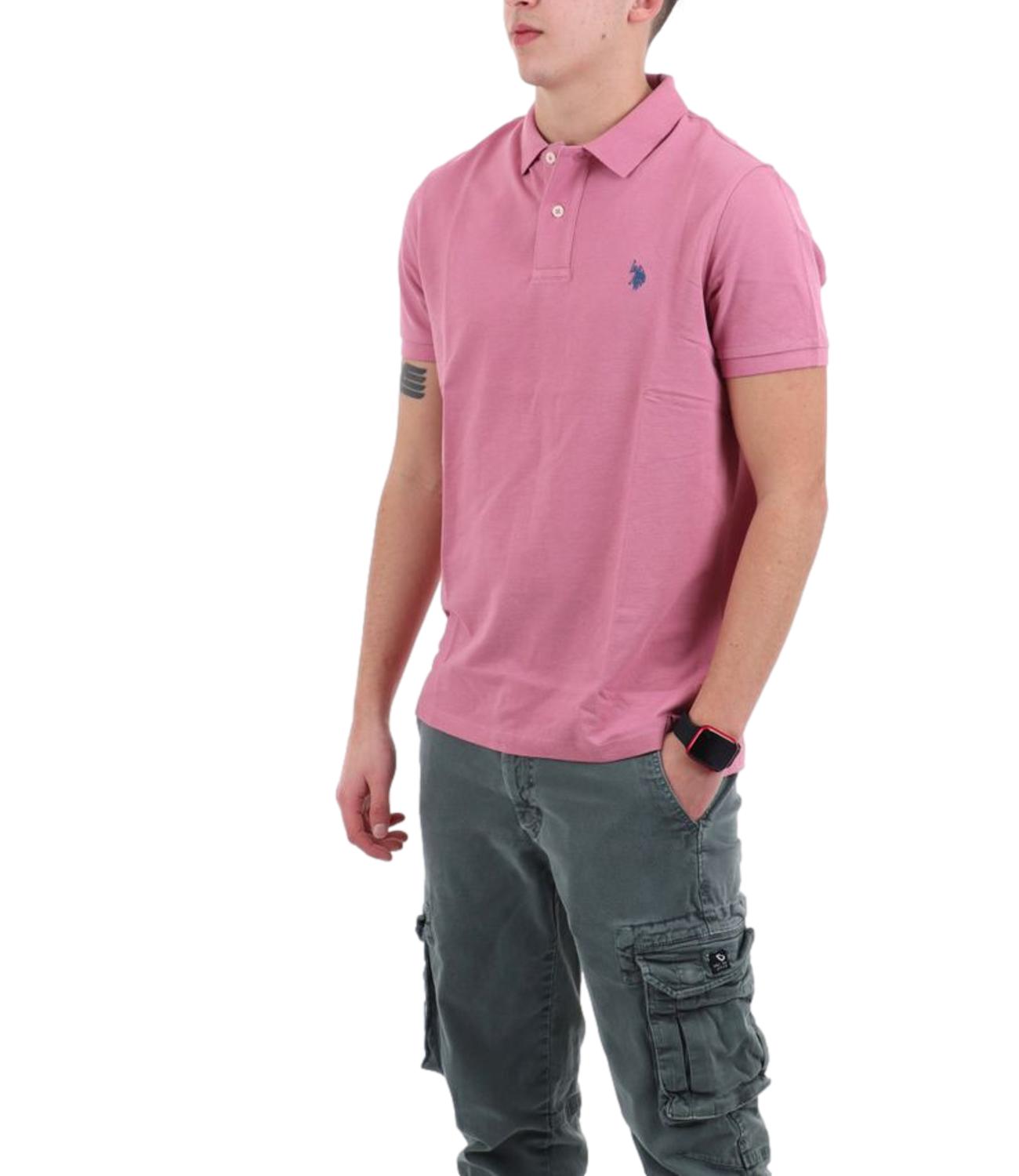 U.s. Polo Assn. Polo da Uomo - Rosa - Us43197036000147