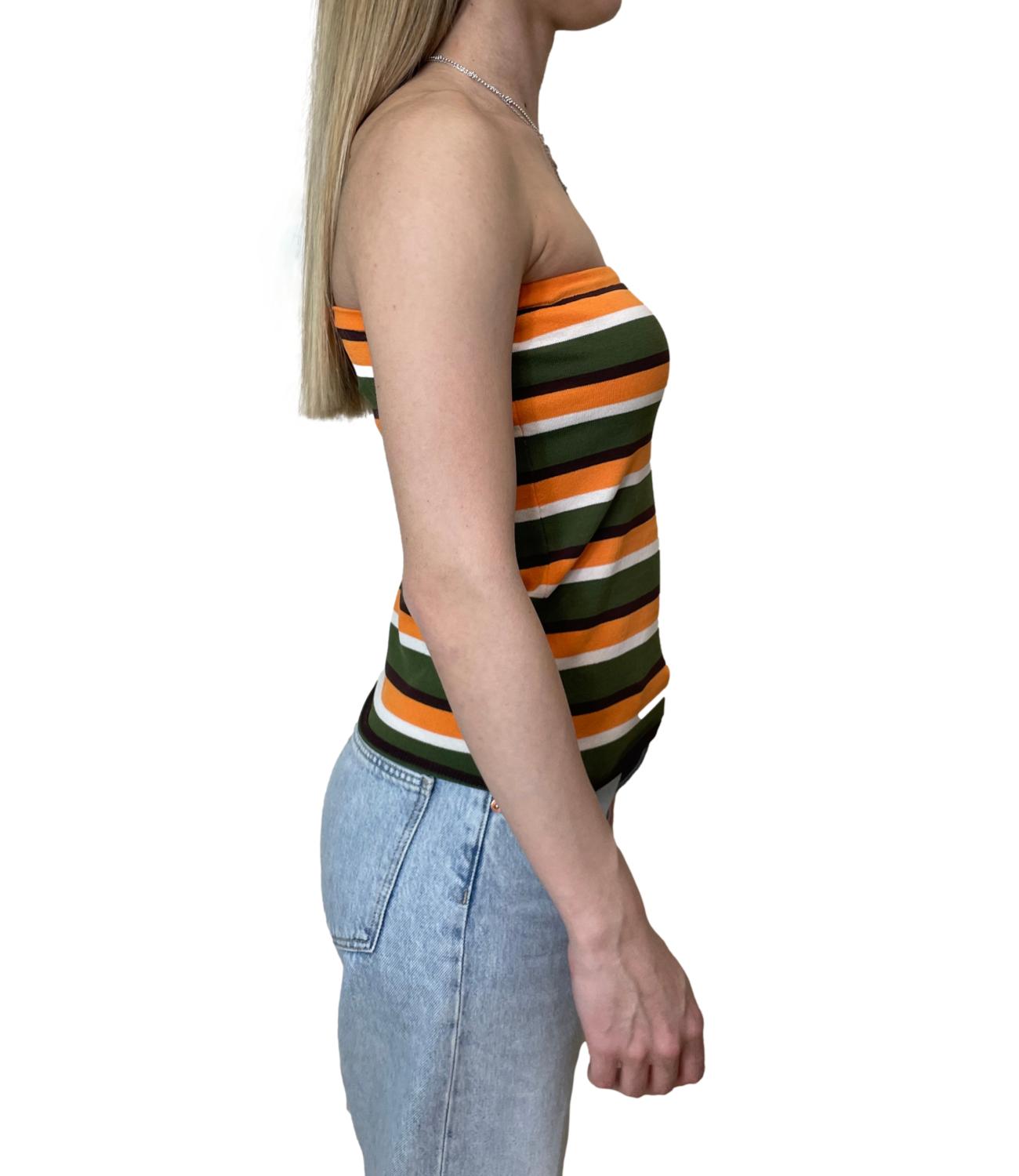 Vicolo Maglia Arancio Donna