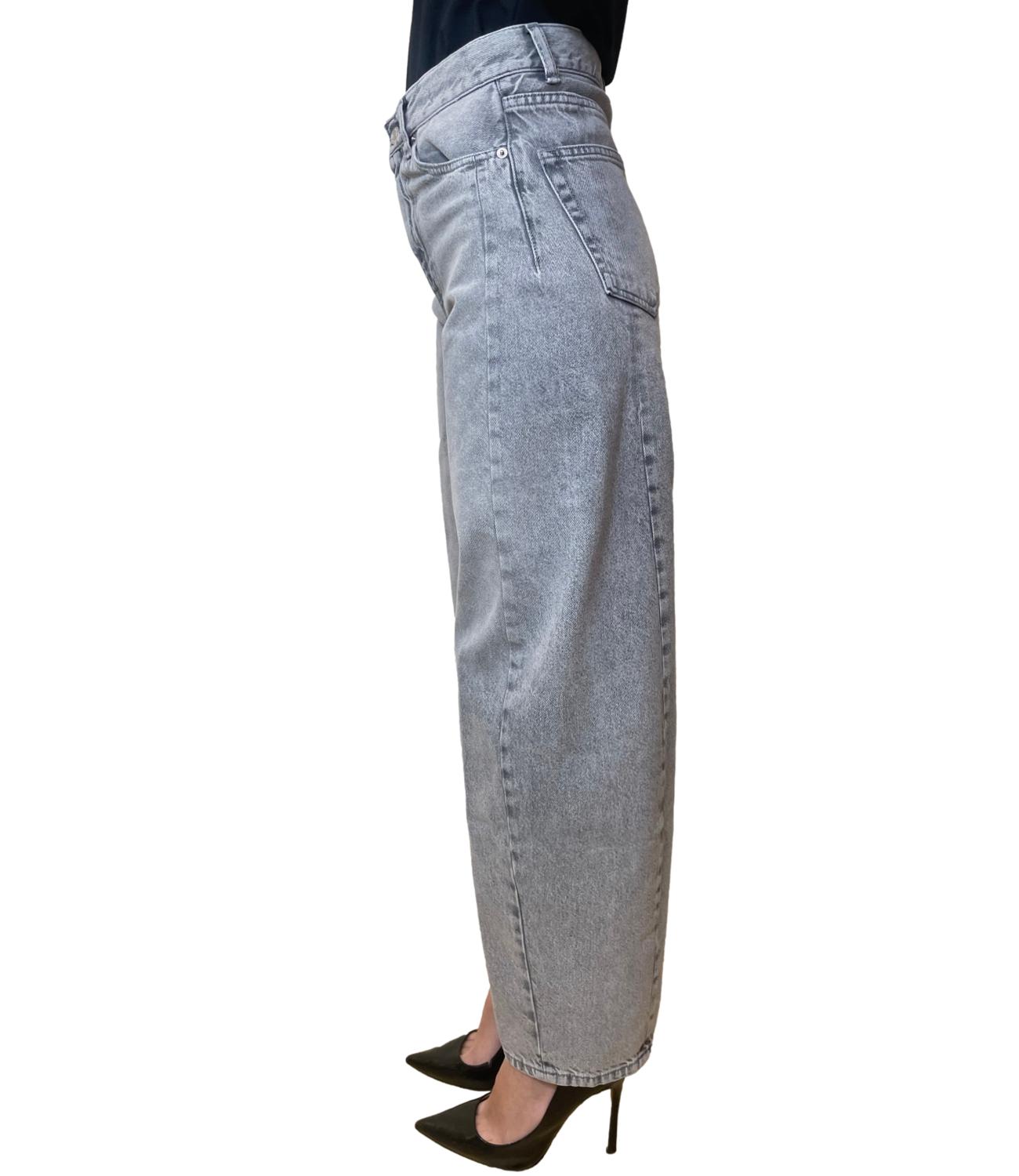 Vicolo Jeans Balloon Grigio Donna