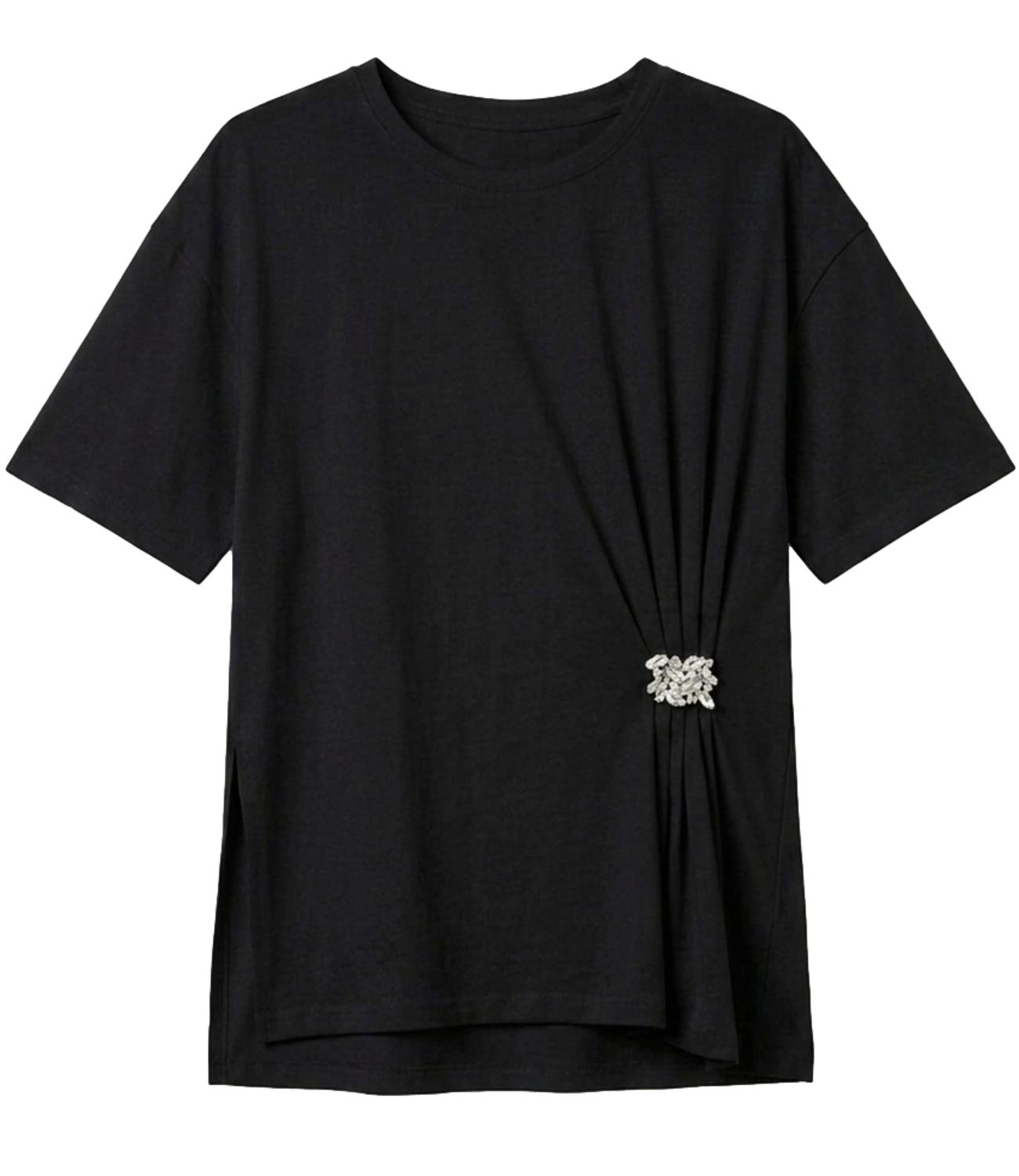 Vicolo T-Shirt da Donna - Nero - Rab0977
