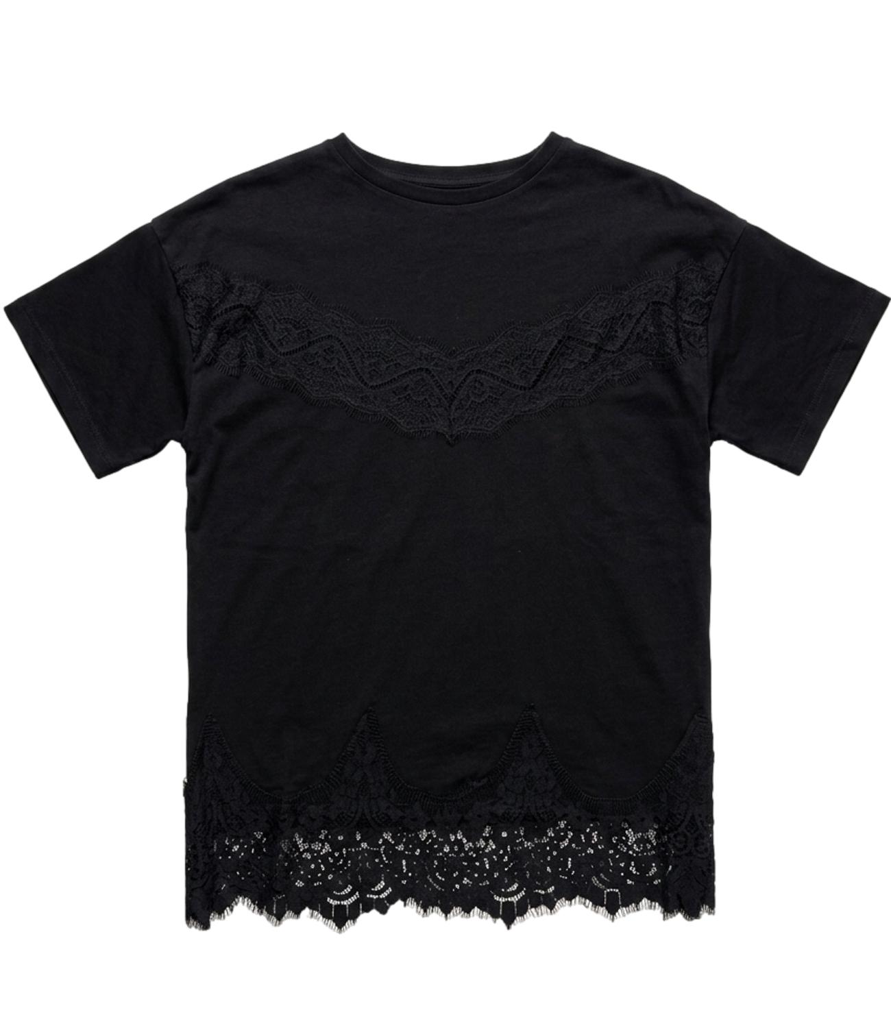 Vicolo T-Shirt da Donna - Nero - Rab0979