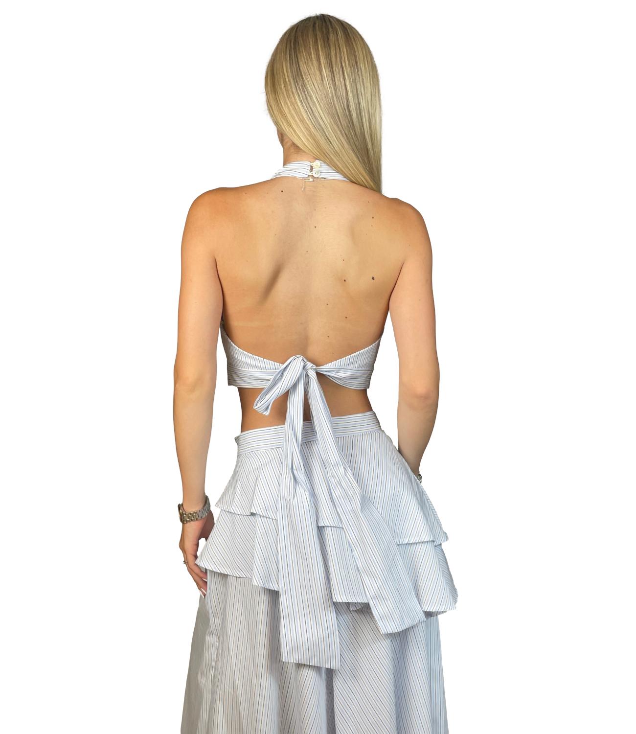 Vicolo Top da Donna - Celeste - Rab1058