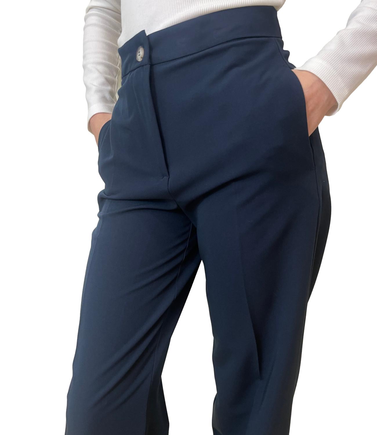 Vicolo Pantalone Blu Donna