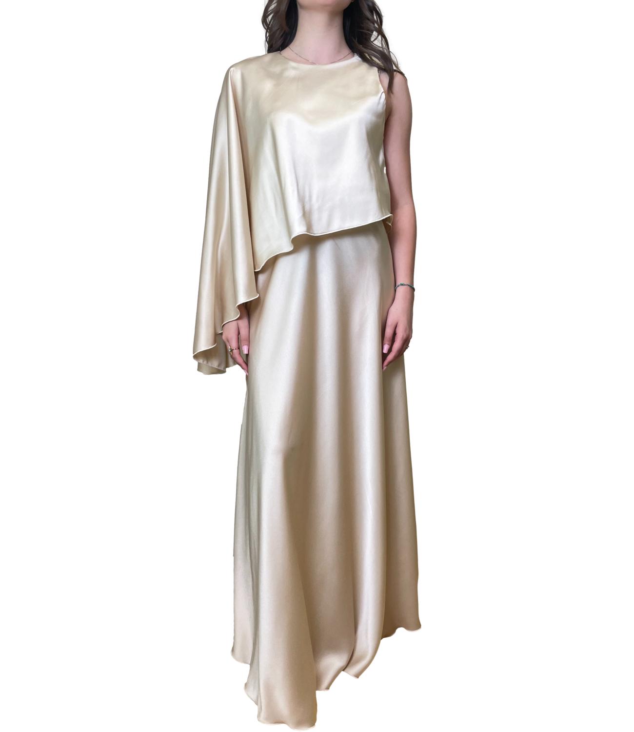 Vicolo Abito Beige Donna