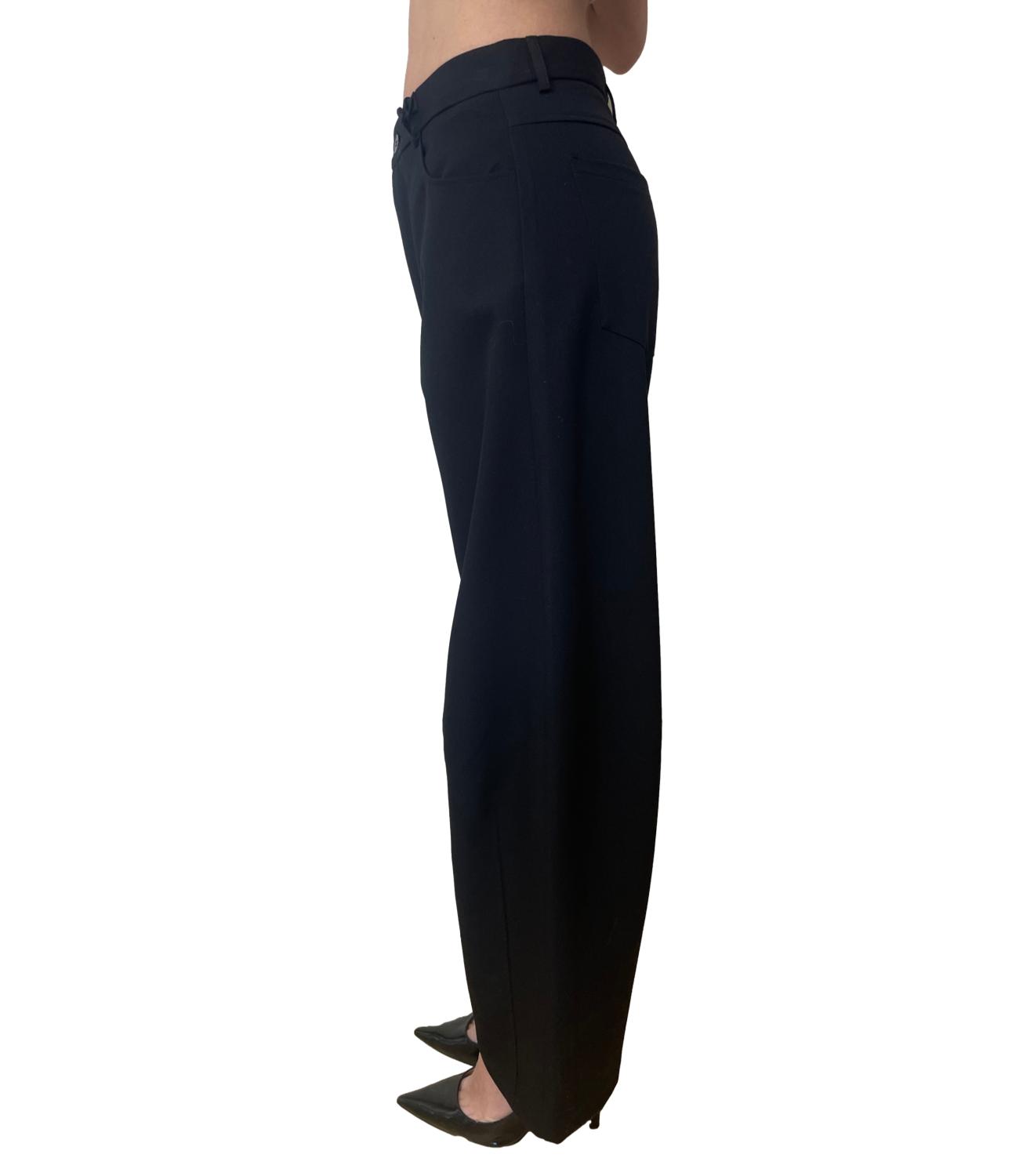 VICOLO pantalone nero donna