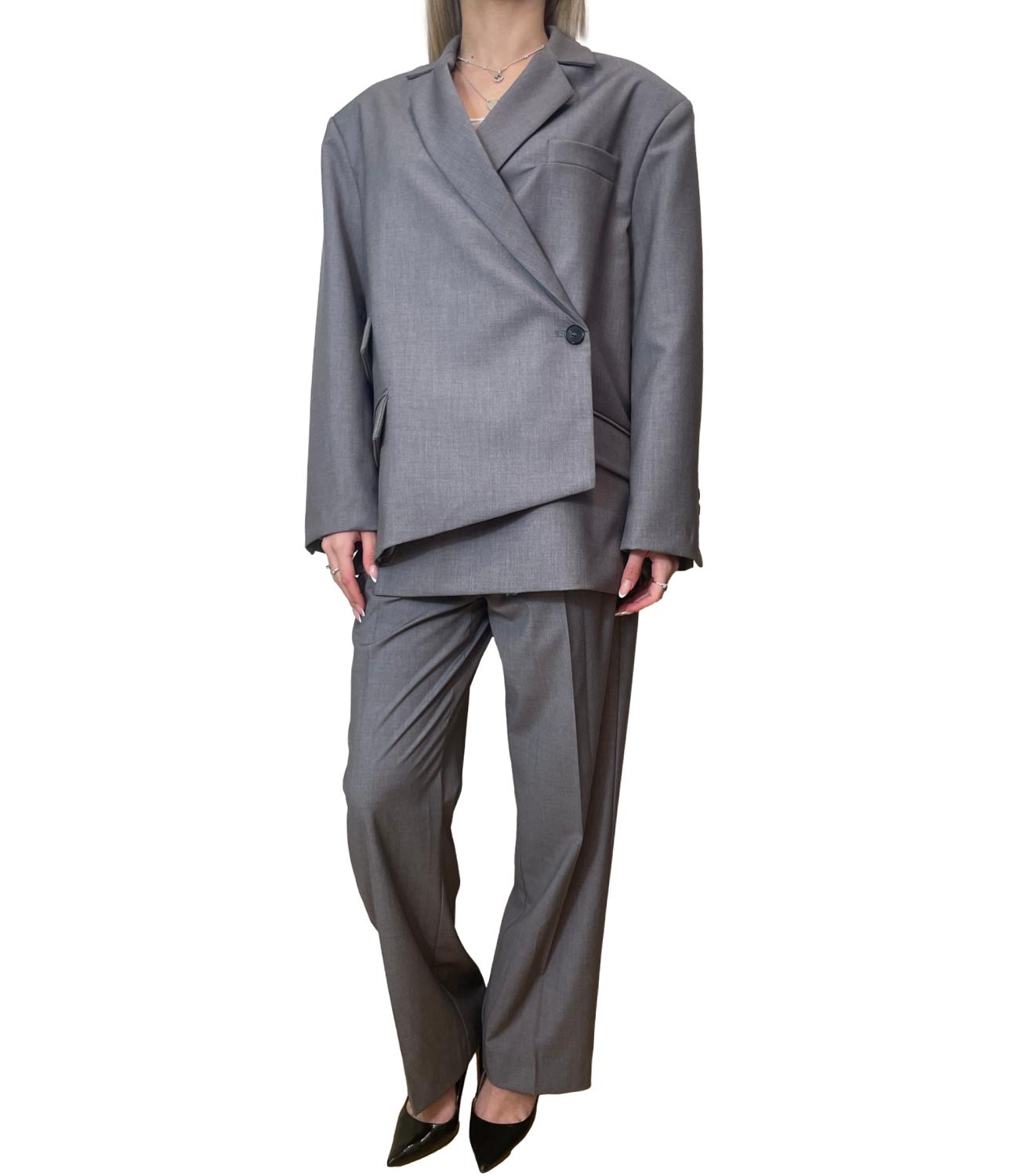 Vicolo Pantalone Grigio Donna