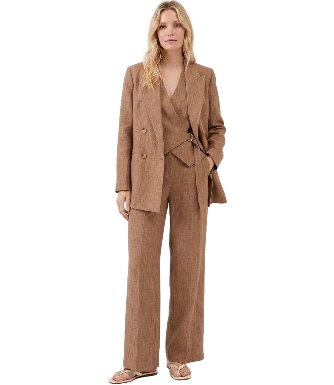 Vicolo Pantalone da Donna - Marrone - Tab1730