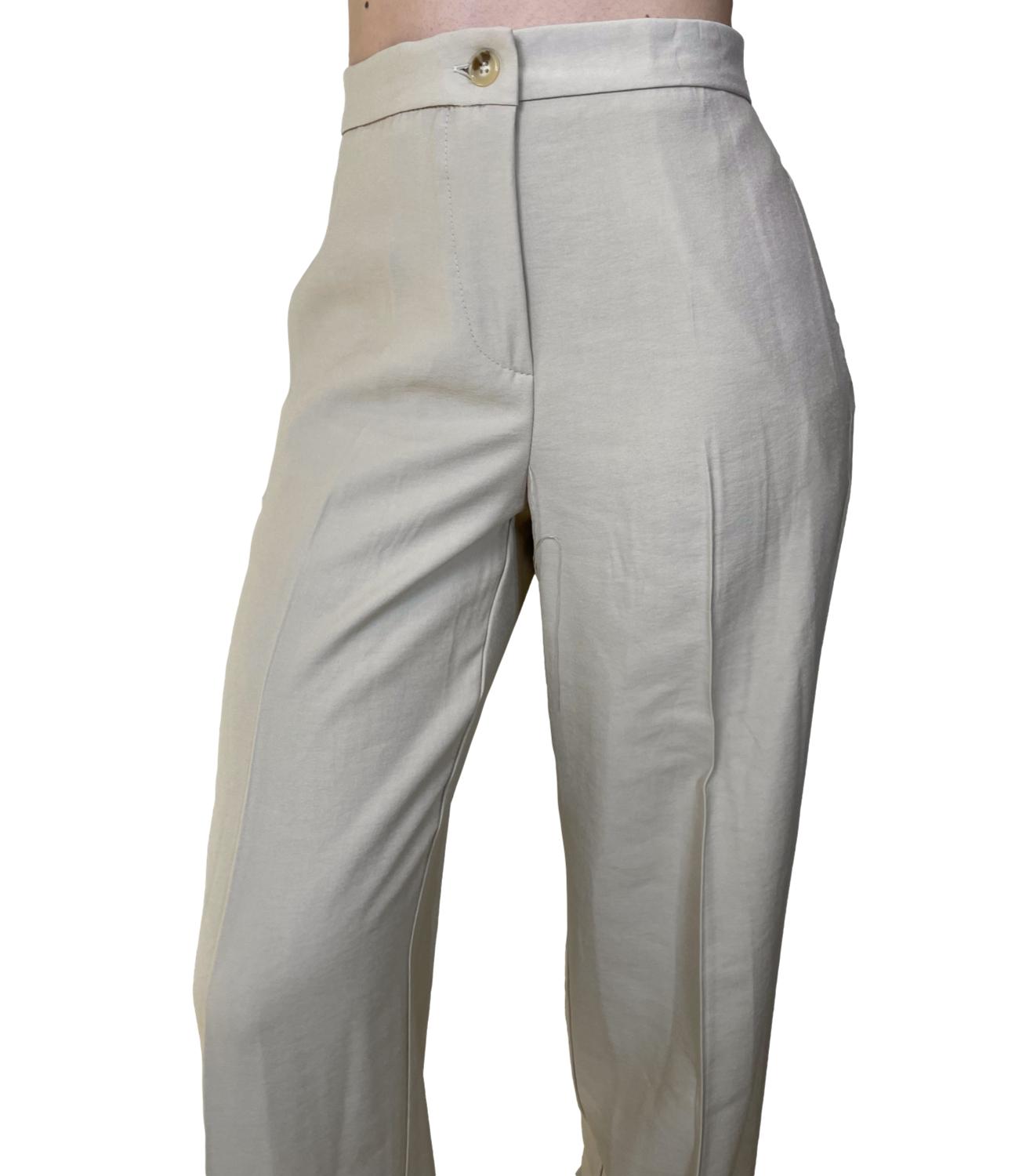 Vicolo Pantalone Beige Donna