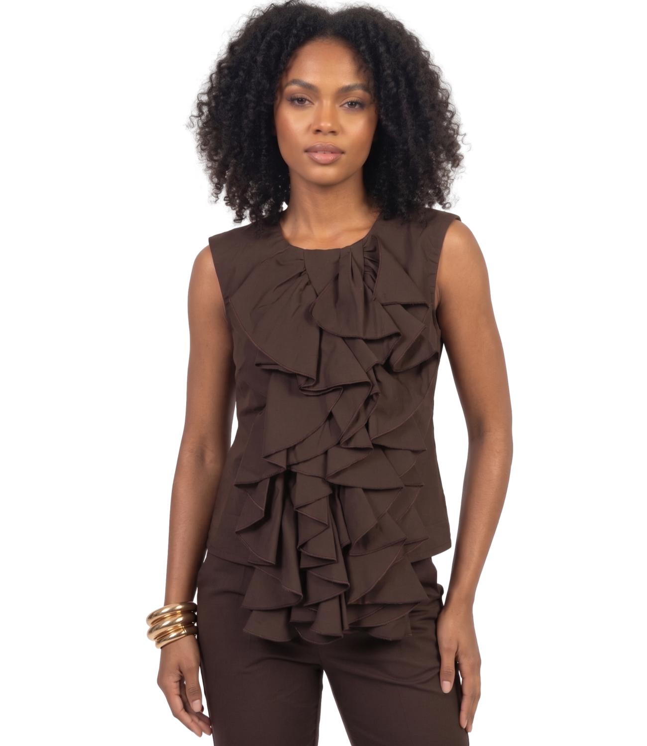 Vicolo Top da Donna - Moro - Tab2399