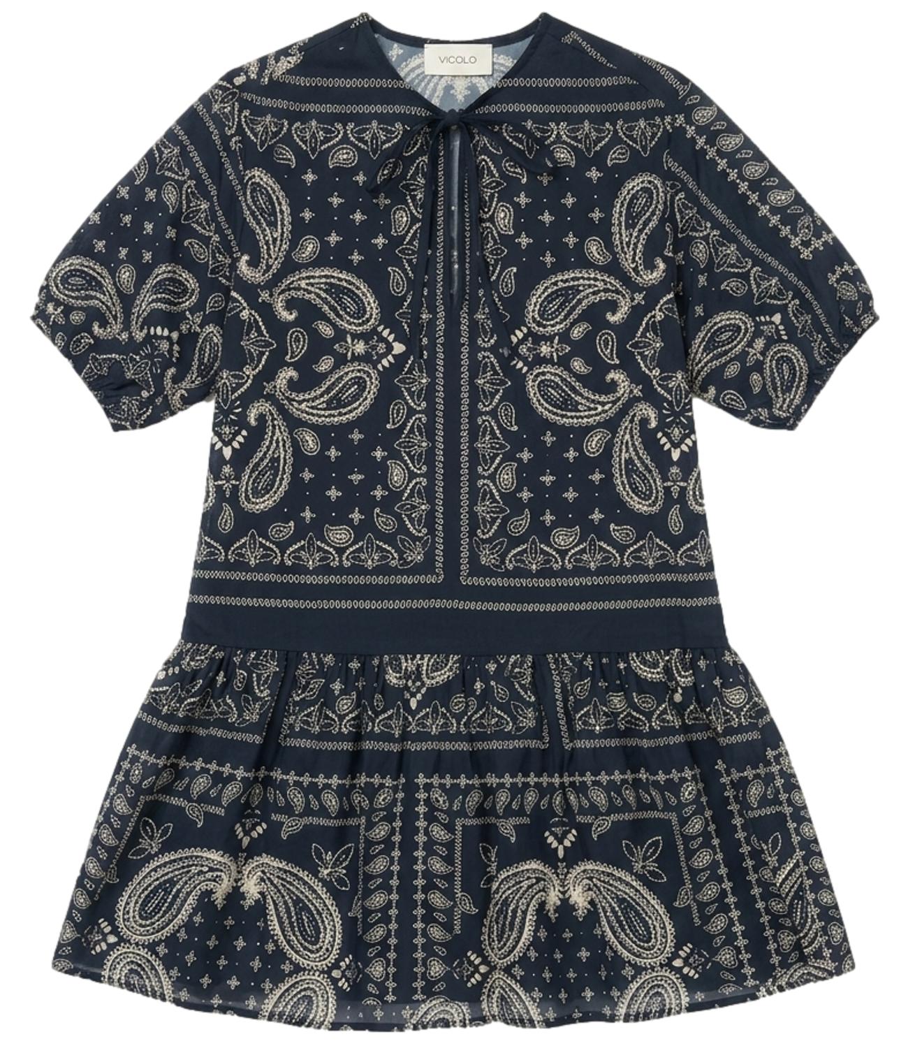 Vicolo Abito da Donna - Blu - Tab2401