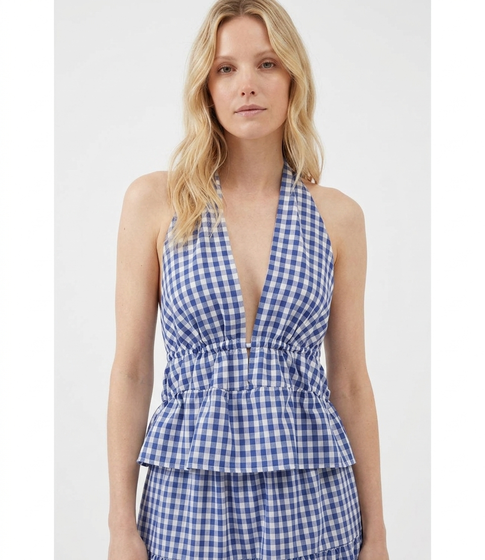 Vicolo Top da Donna - Naturale/oceano - Tab2740