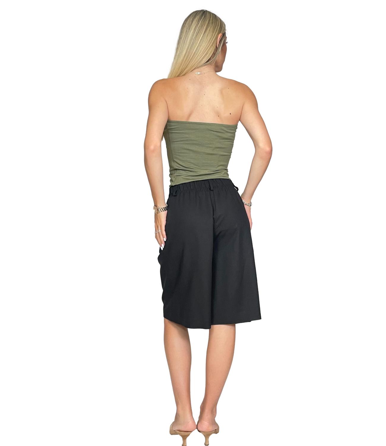 Vicolo Top a fascia militare Donna