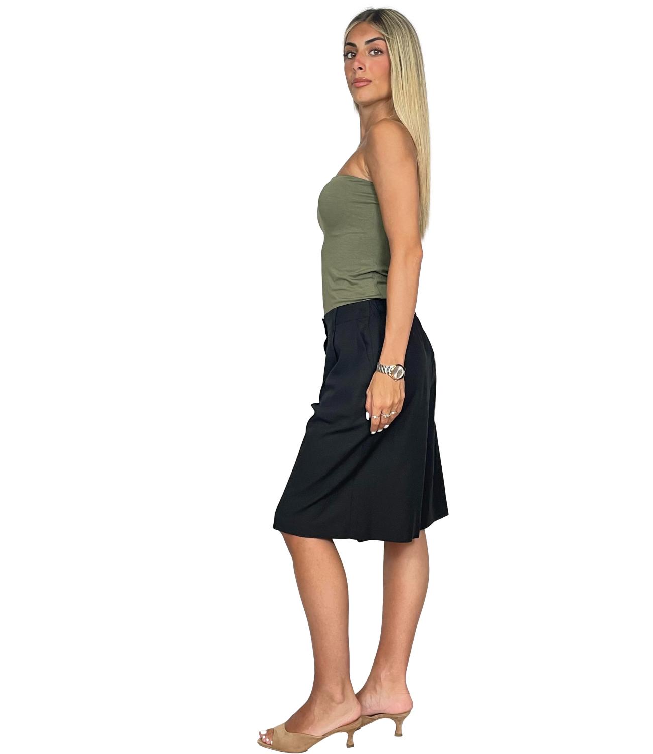 Vicolo Top a fascia militare Donna