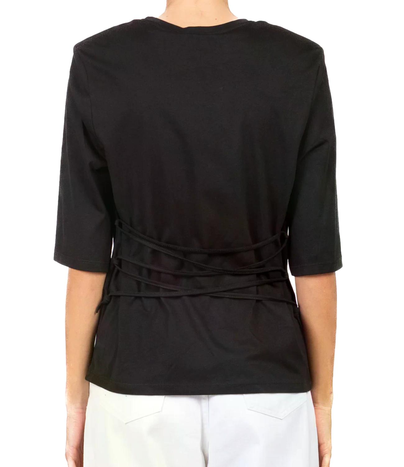 Vicolo T-Shirt da Donna - Nero - Uab0192