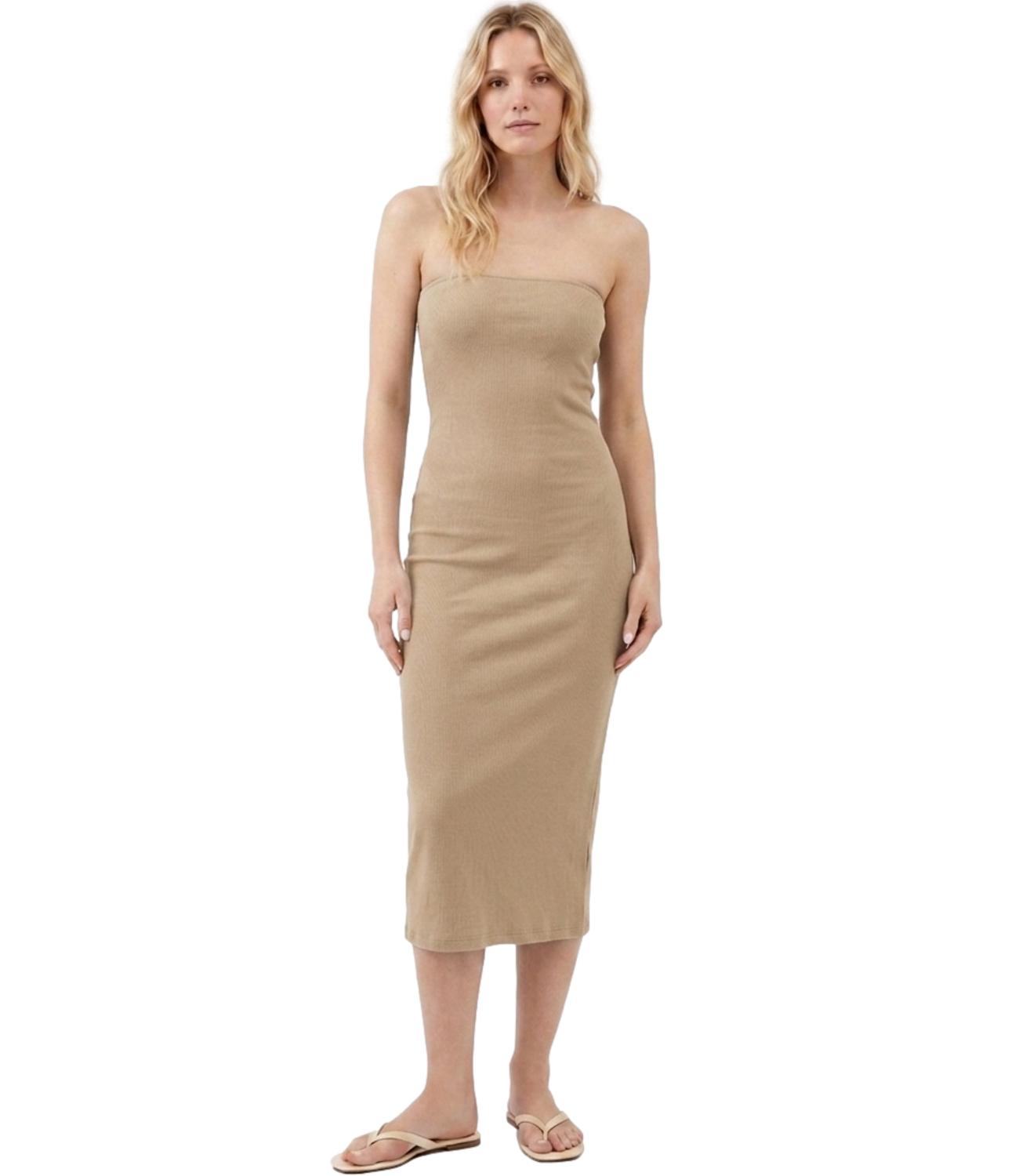 Vicolo Abito da Donna - Beige - Uab0438