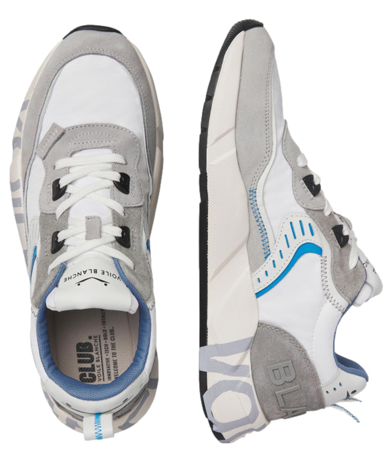 Voile Blanche sneakers Club01 bianco grigio uomo