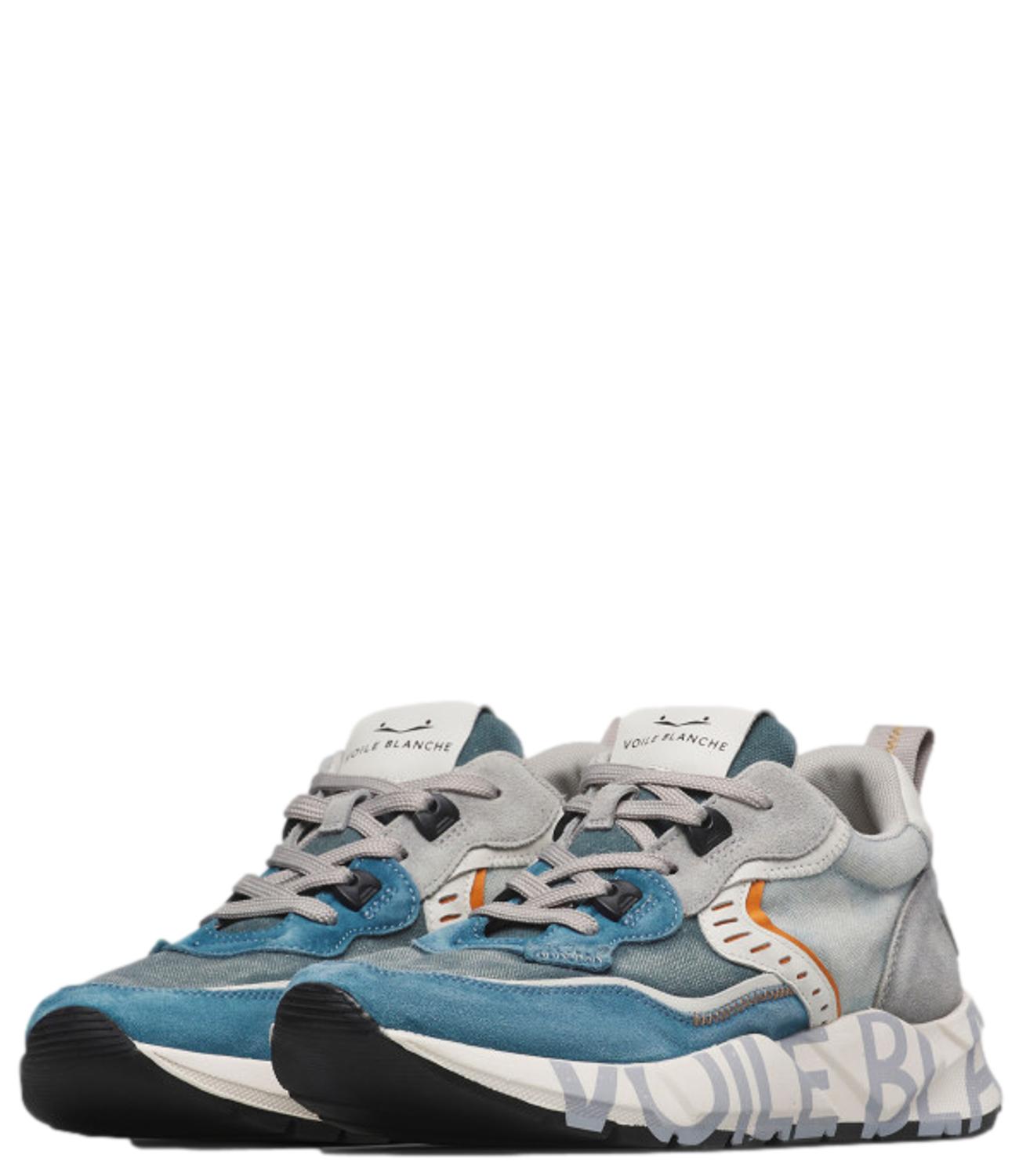 Voile Blanche sneakers CLUB01 azzurro uomo
