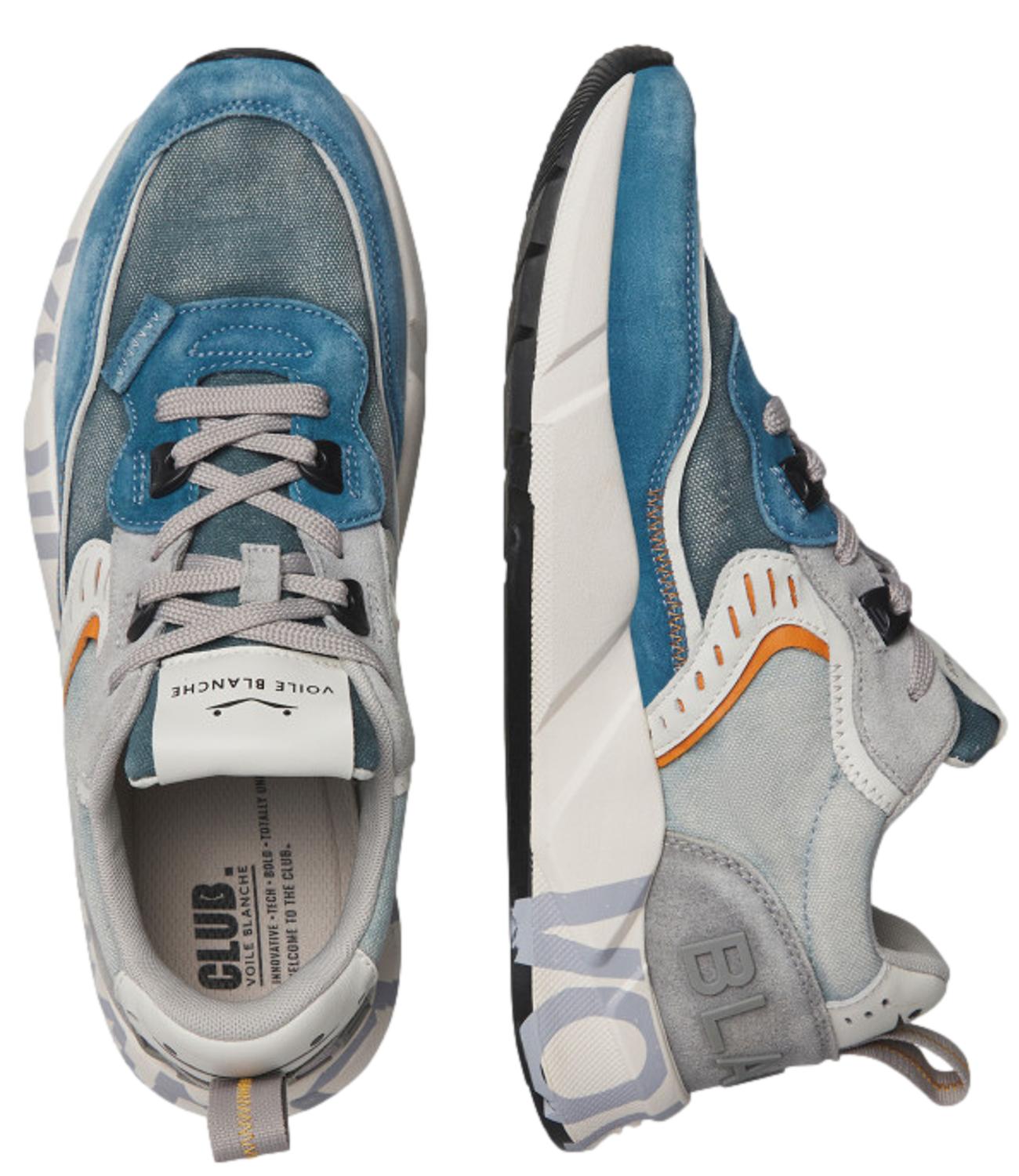 Voile Blanche sneakers CLUB01 azzurro uomo
