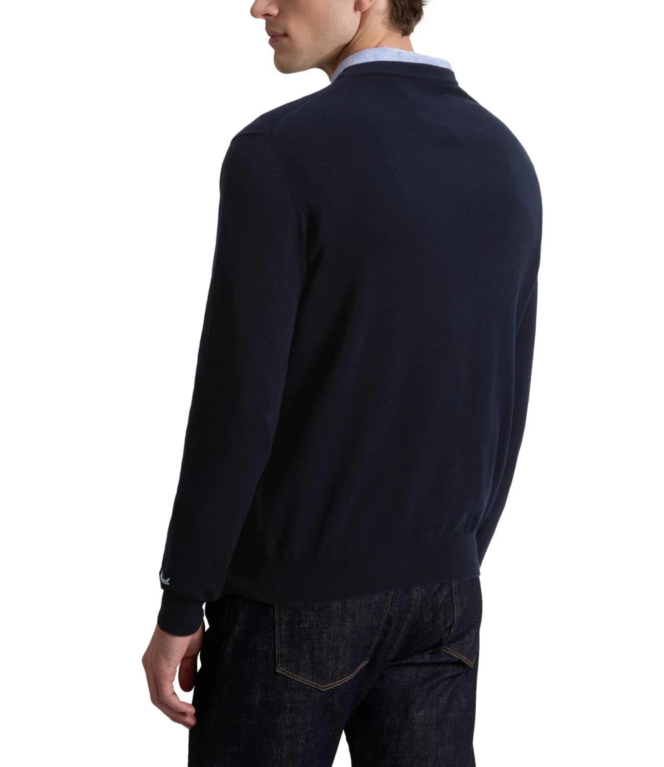 Woolrich Maglia da Uomo - Melton Blue