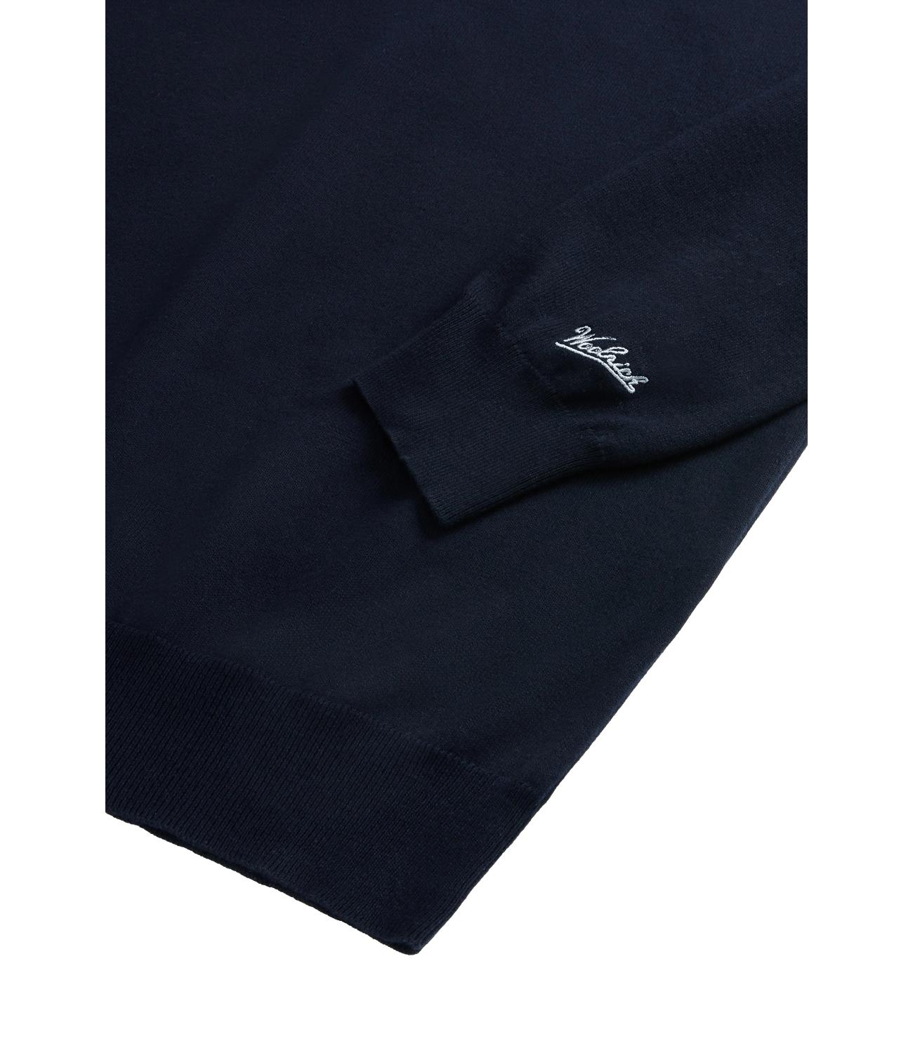 Woolrich Maglia da Uomo - Melton Blue