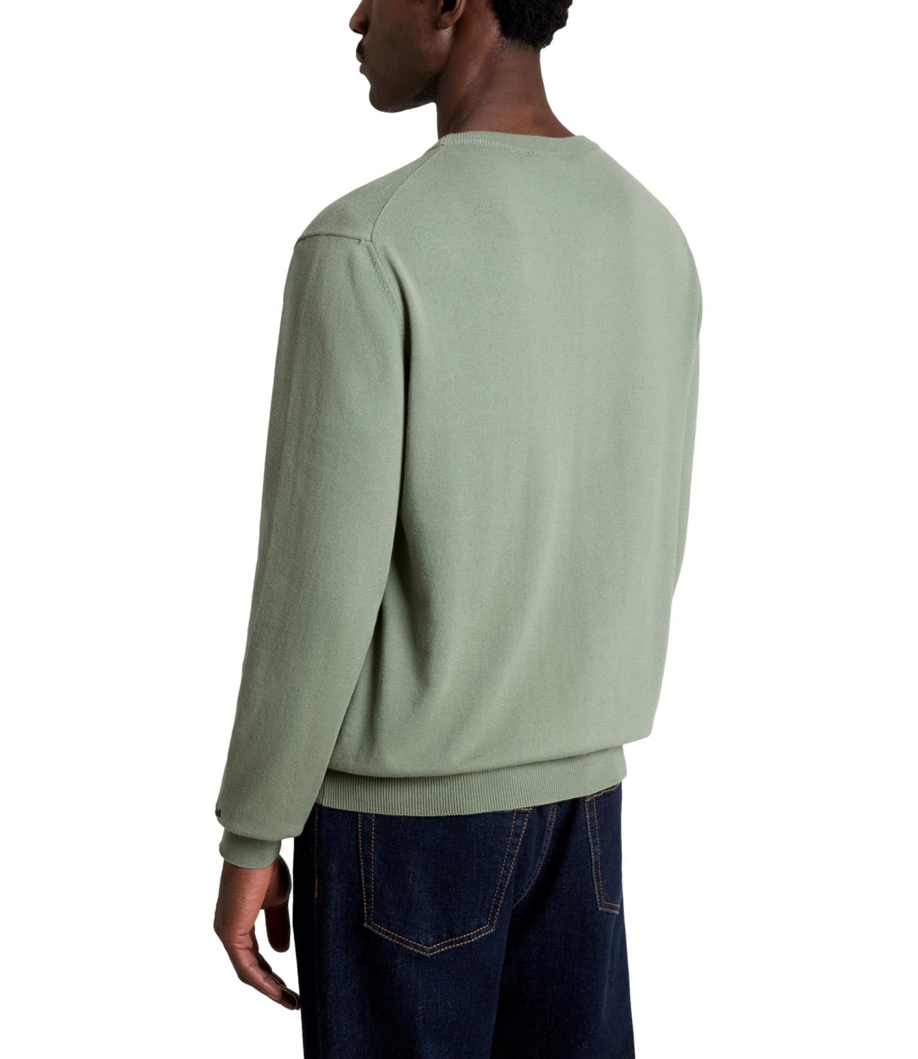 Woolrich Maglia da Uomo - Faded Smokey Olive