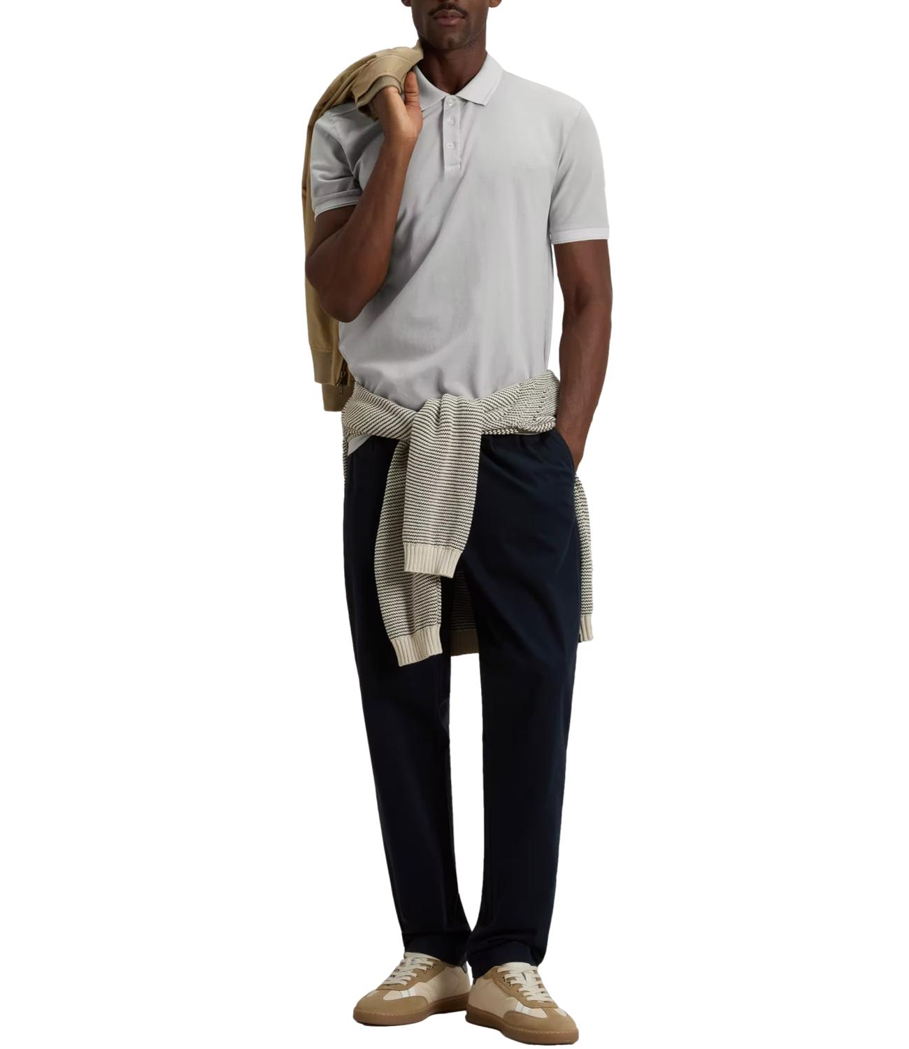 Woolrich Polo da Uomo - Faded Harbor Mist